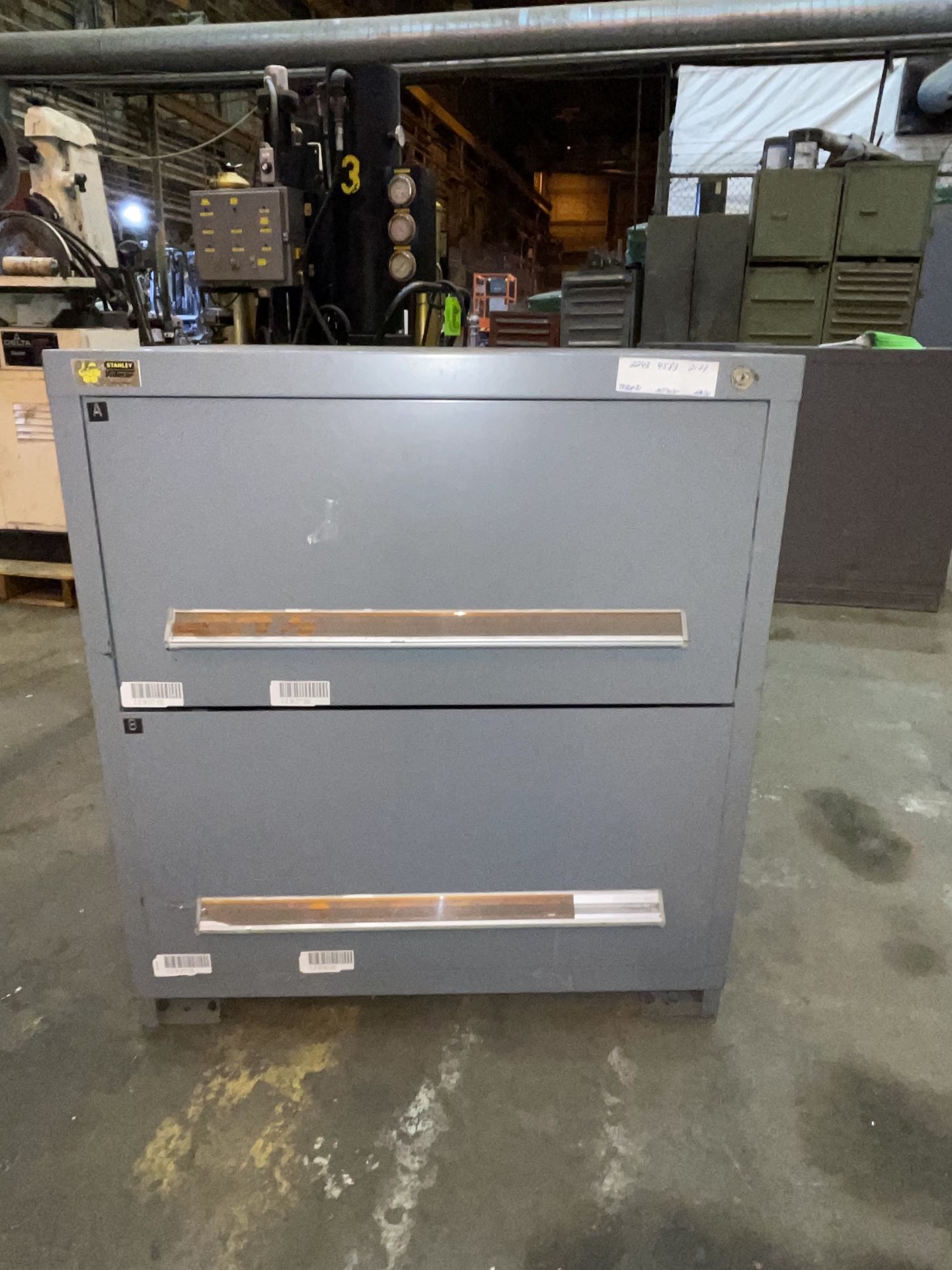 2 Drawer Stanley Vidmar Cabinet (BS41)