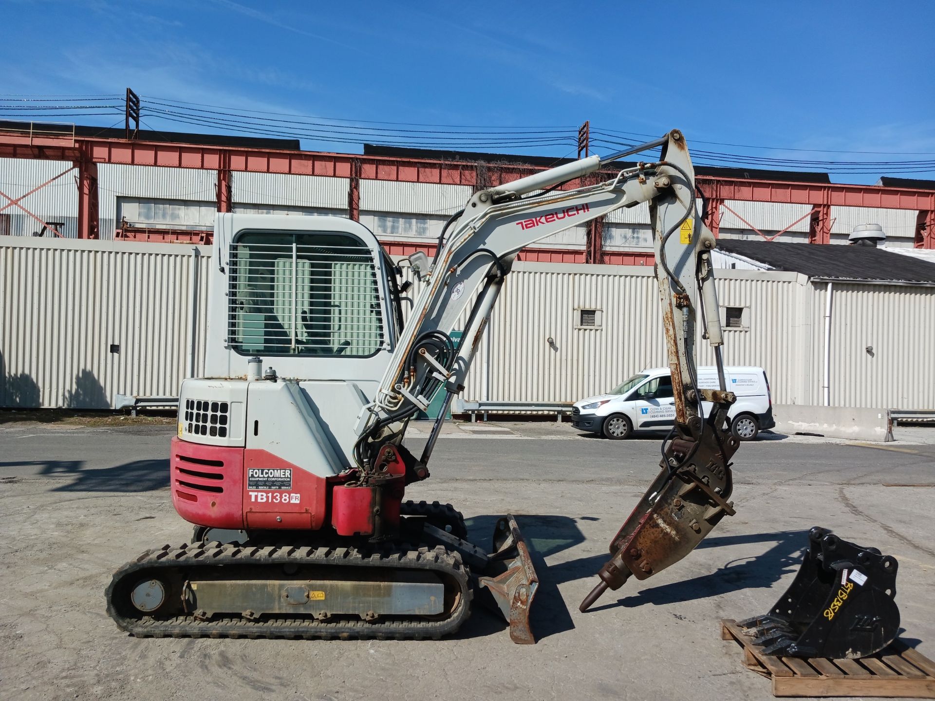 Takeuchi TB138FR Excavator