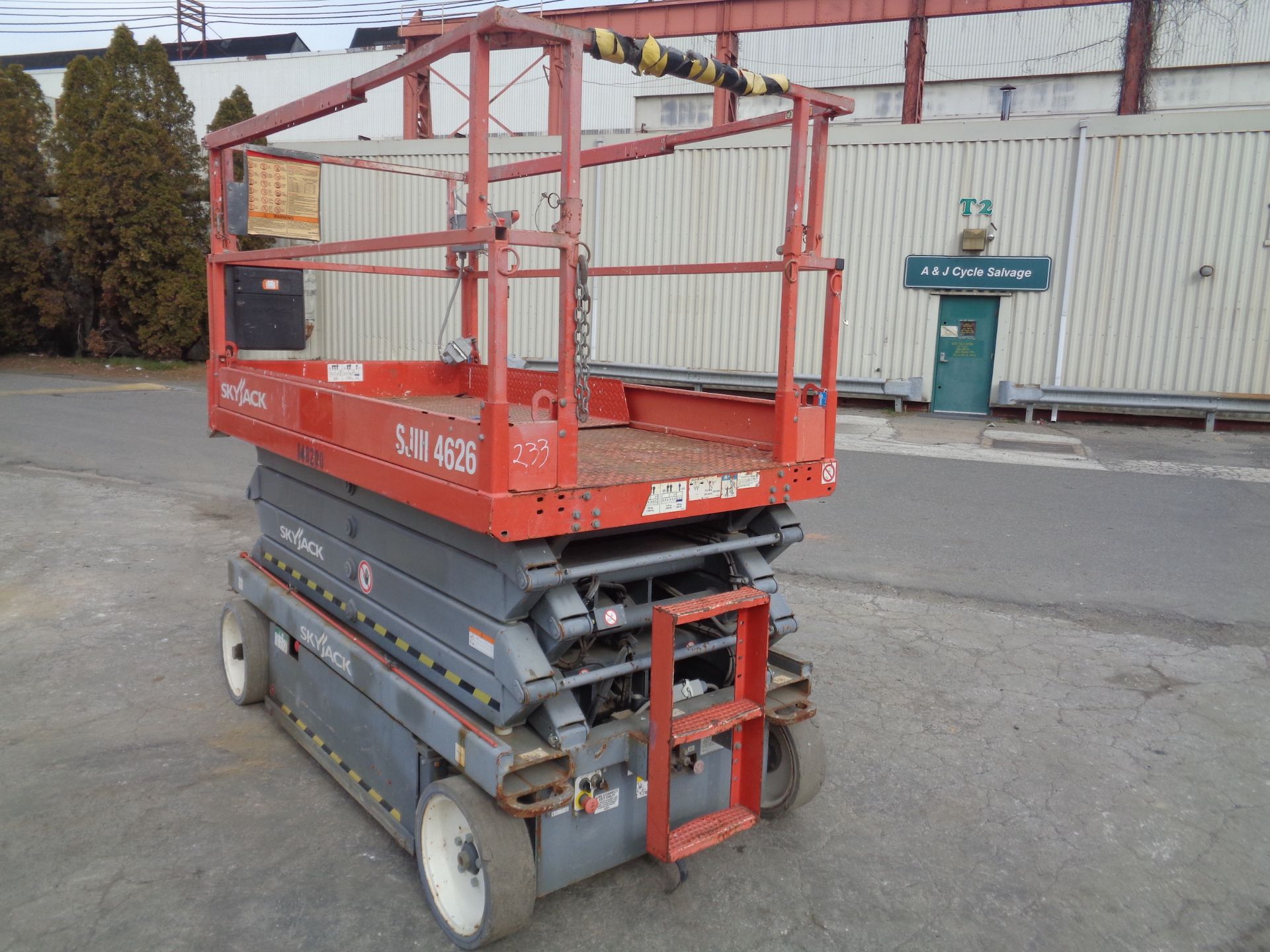 2014 Skyjack SJ4626 26ft Scissor Lift - Image 6 of 10