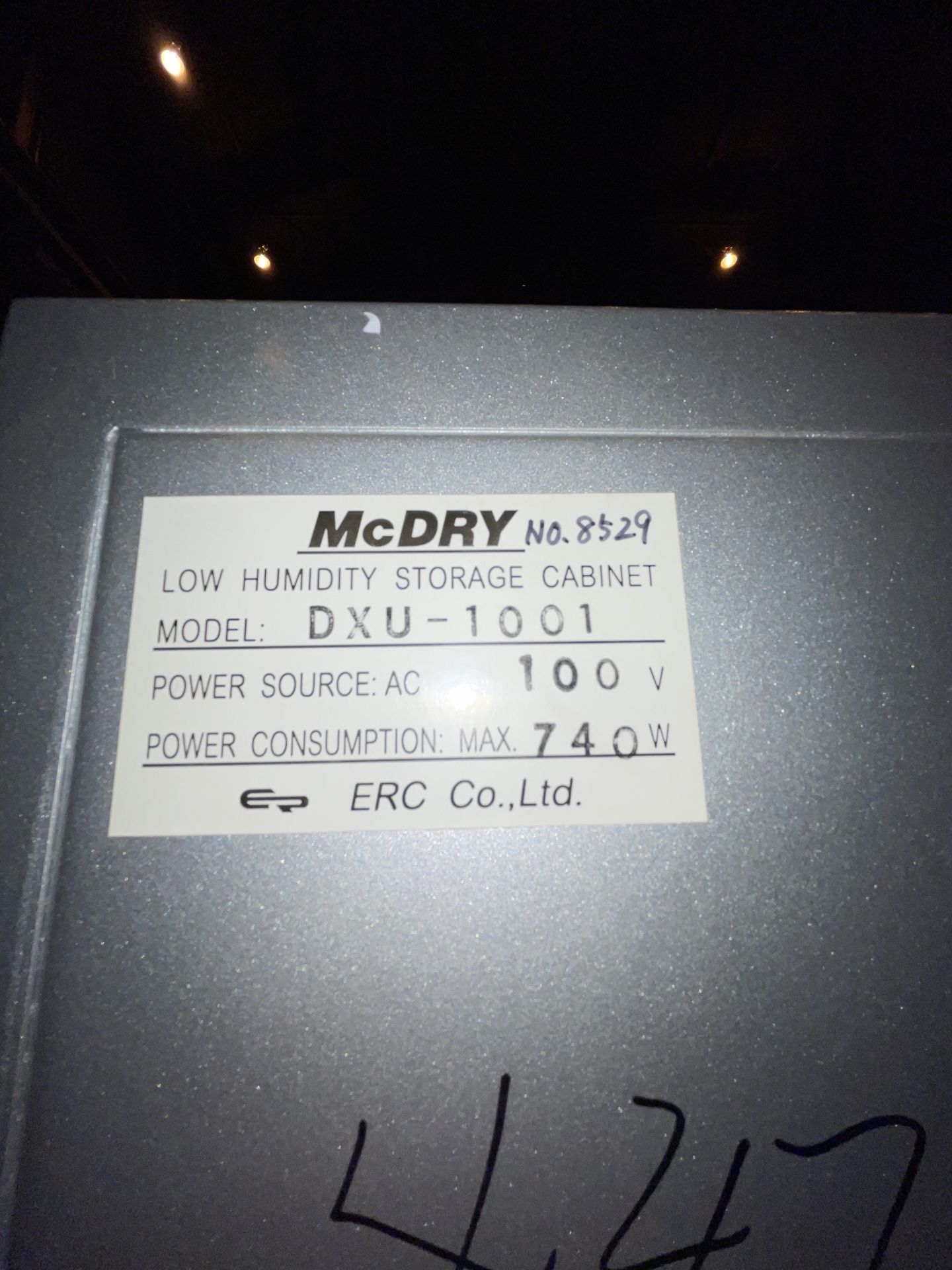 McDry Low Humidity Storage Cabinet (ETW90) - Image 10 of 11