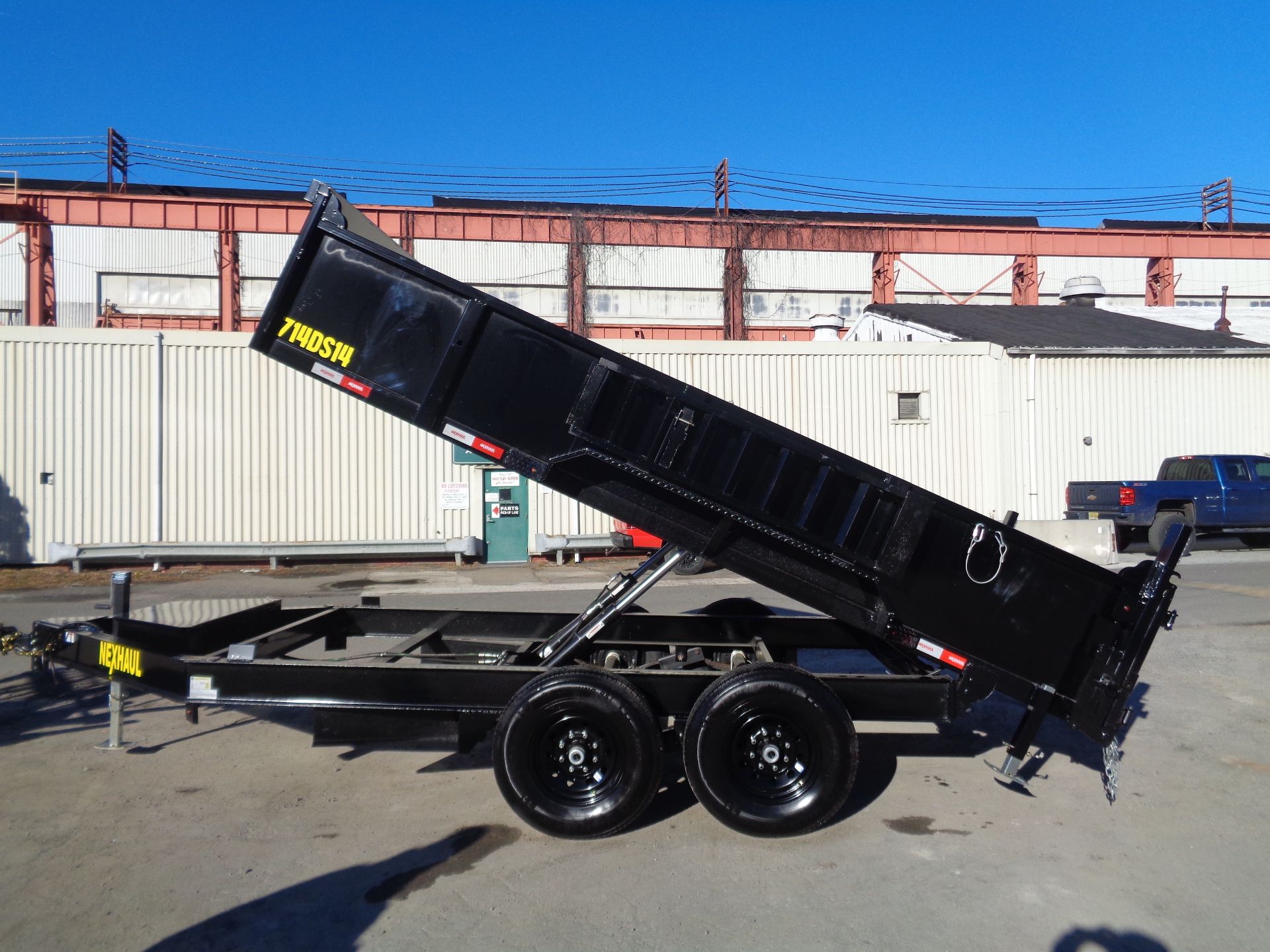 NEW 2023 Nexhaul Hydraulic Dump Trailer - Image 3 of 11