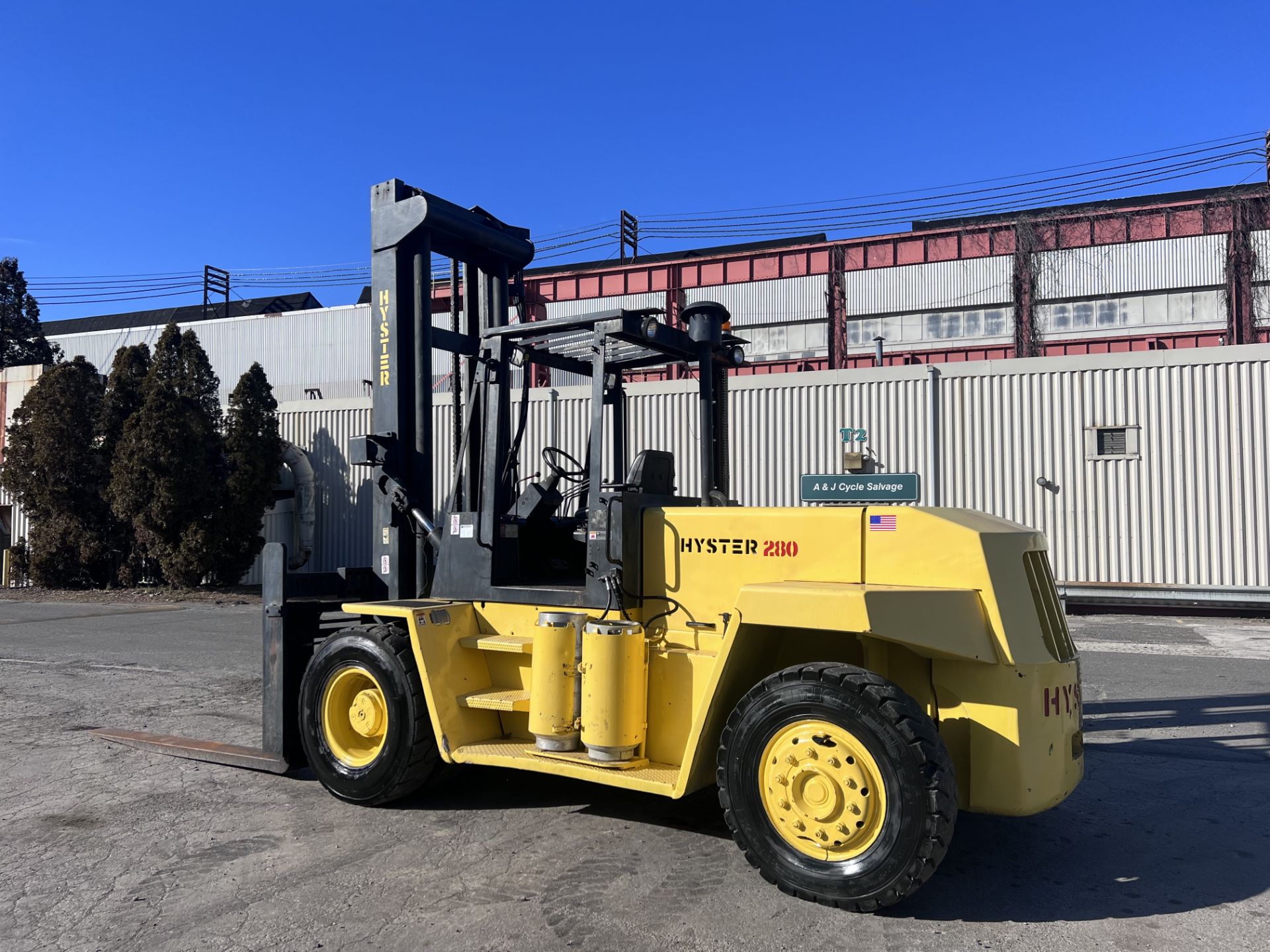 Hyster H280XL 28,000lb Forklift - Image 6 of 10