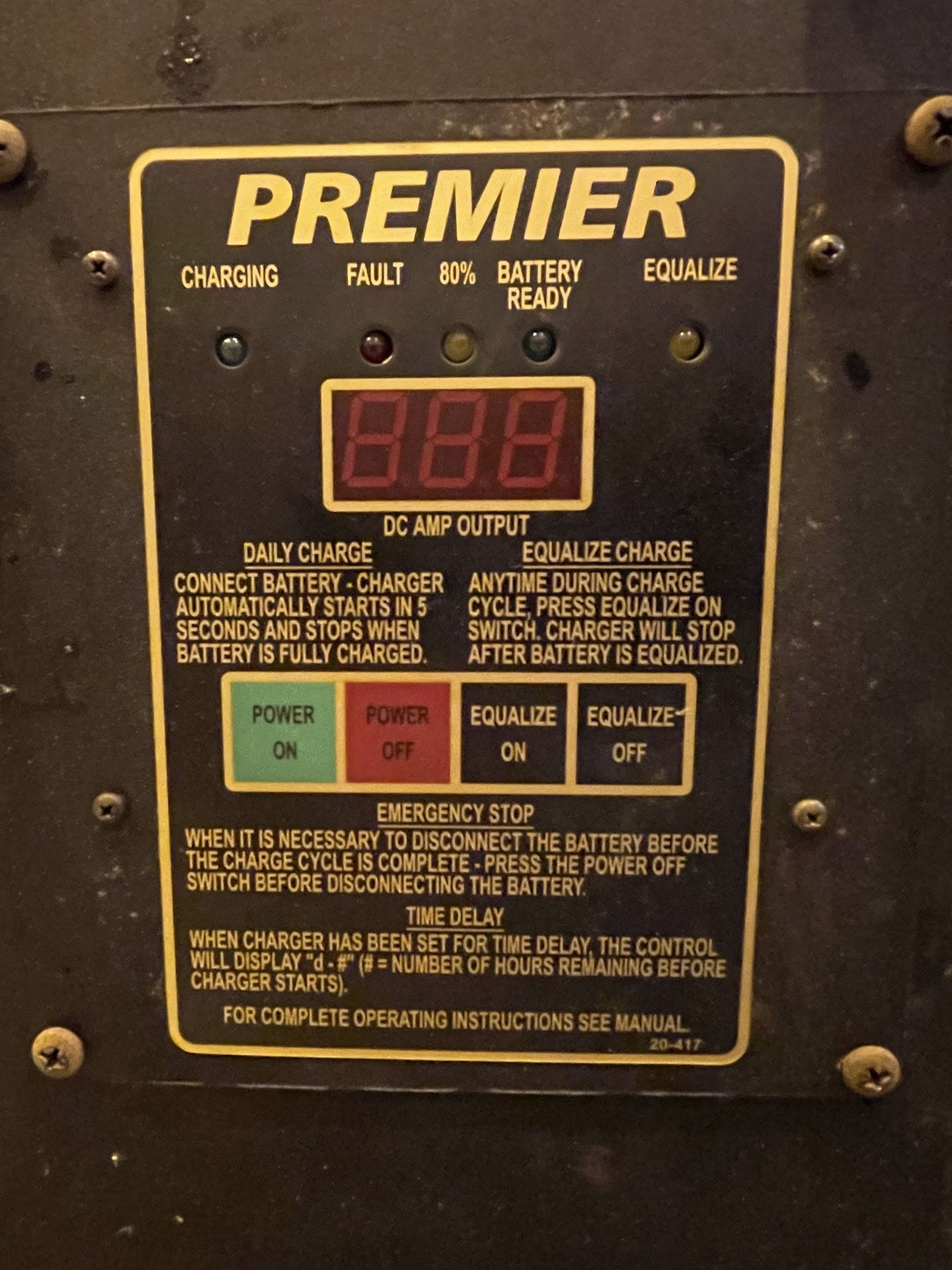 Premier 24 Volt Battery Charger (BS34) - Image 2 of 7