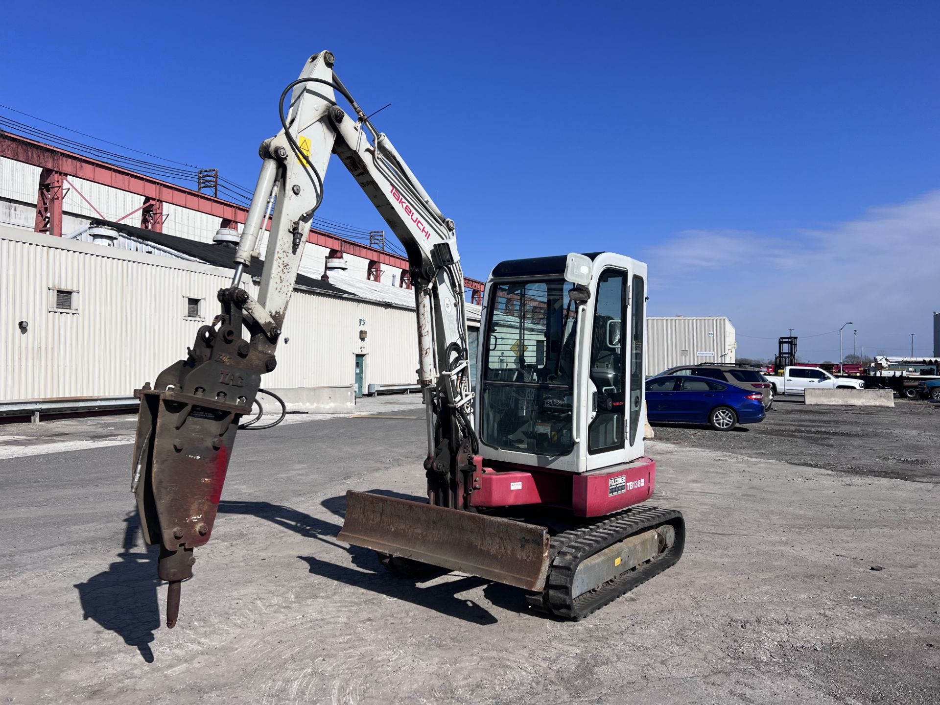 Takeuchi TB138FR Excavator - Image 9 of 14