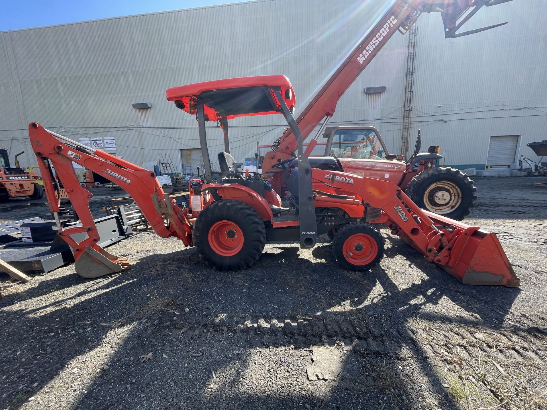 Kubota B26 Backhoe