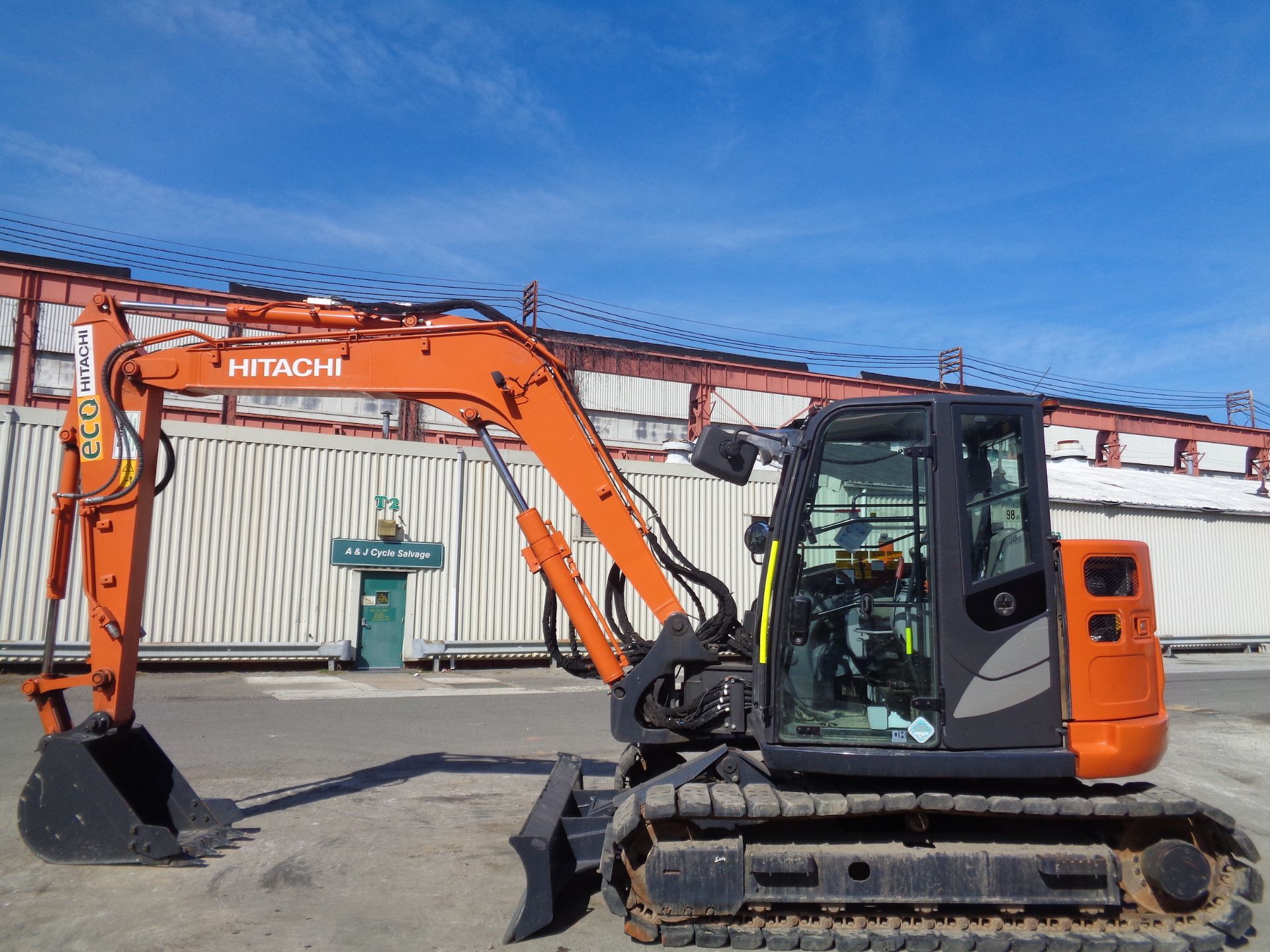 2019 Hitachi ZX85USB6 Excavator