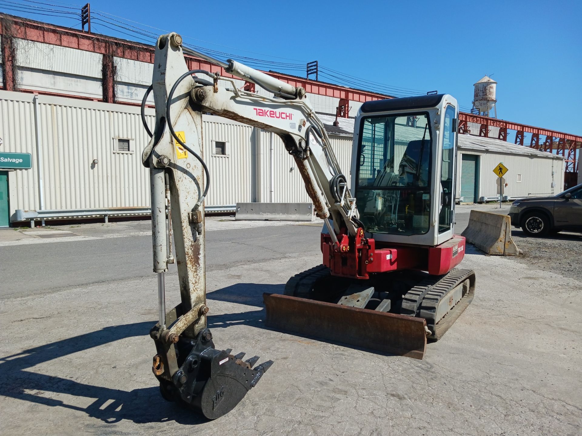 2014 Takeuchi TB138FR Mini Excavator - Image 6 of 8