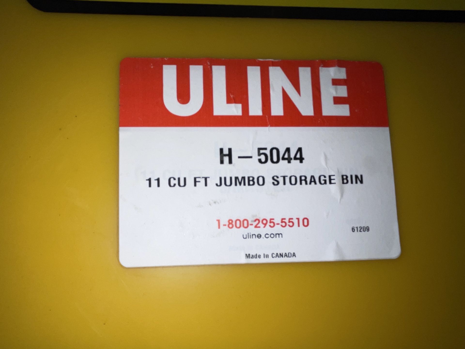 ULINE 11 CU FT Jumbo Storage Bin (DR127) - Image 8 of 9