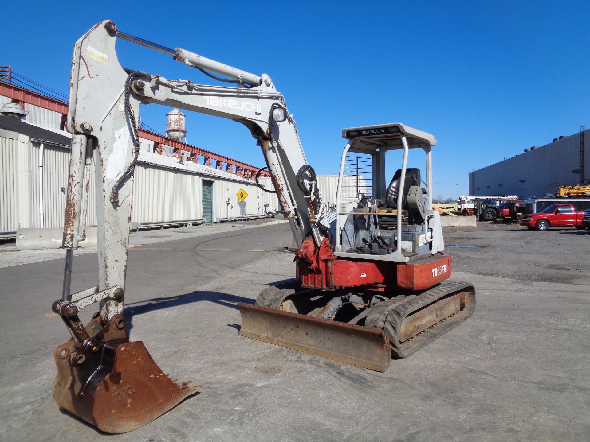 Takeuchi TB53FR Mini Excavator - Image 3 of 8