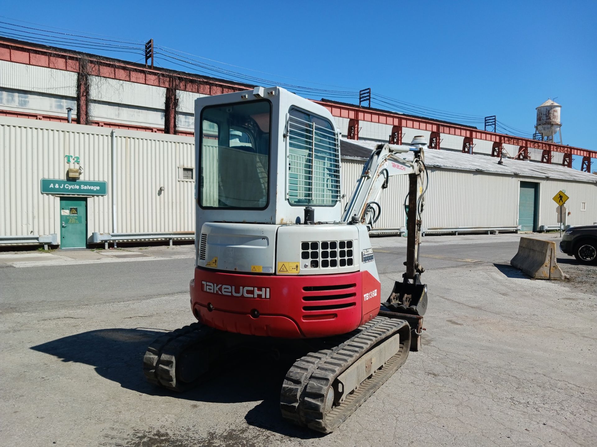 2014 Takeuchi TB138FR Mini Excavator - Image 3 of 8