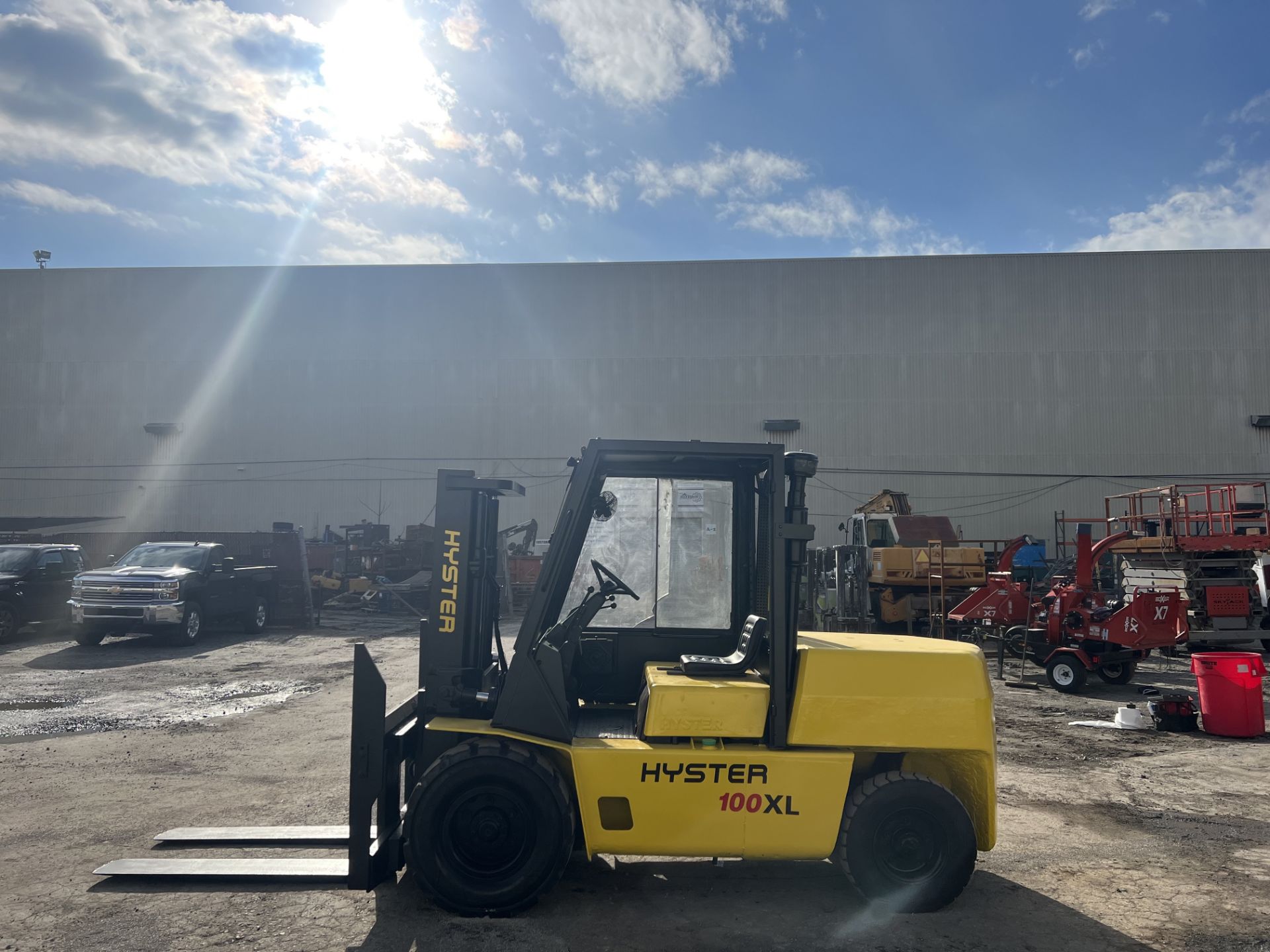 Hyster H100XL 10,000 lb Forklift - Image 4 of 10