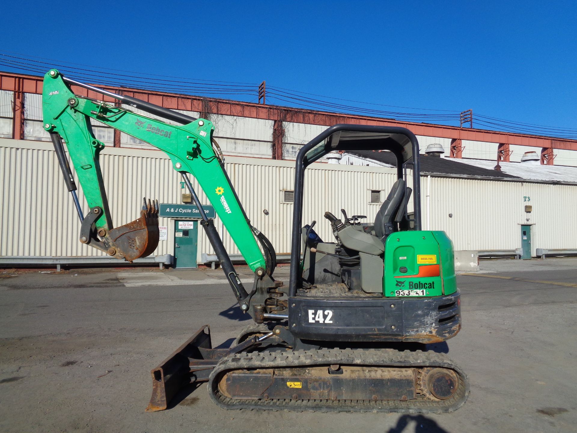 2016 Bobcat E42 Mini Excavator - Image 2 of 16