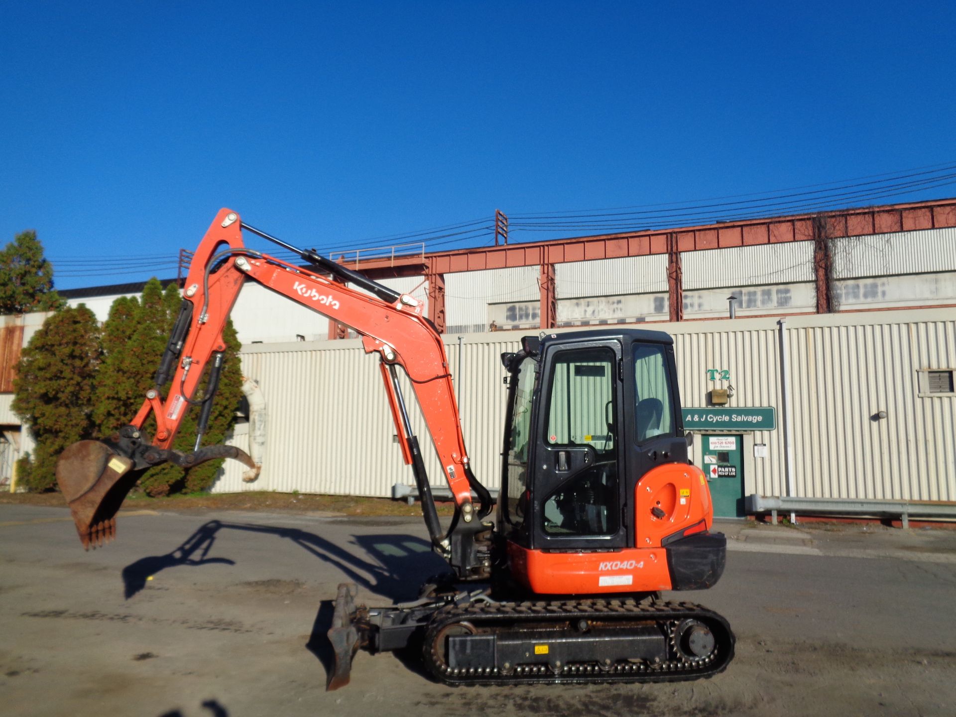 2020 Kubota KX040-4 Mini Excavator