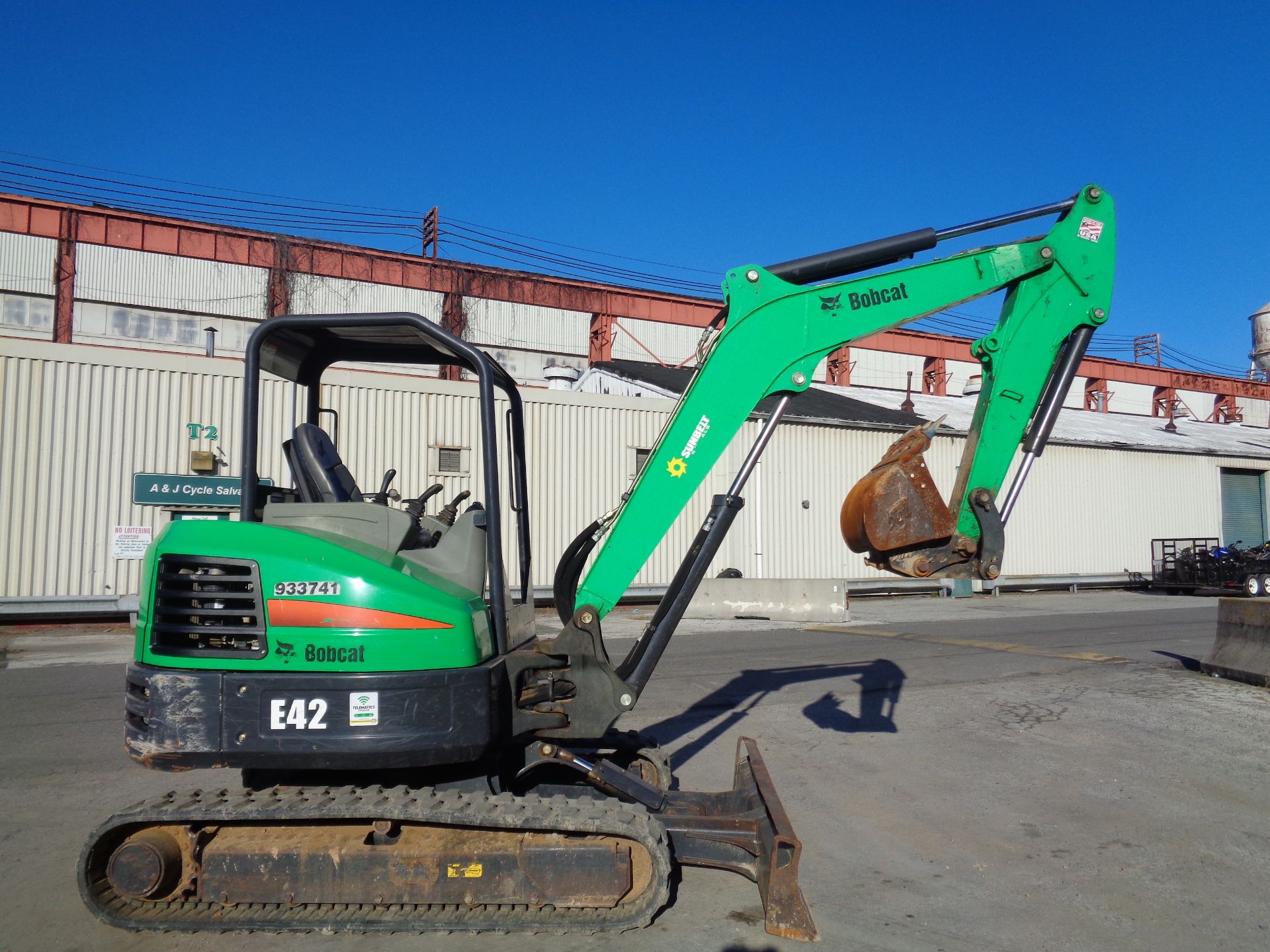 2016 Bobcat E42 Mini Excavator - Image 11 of 16