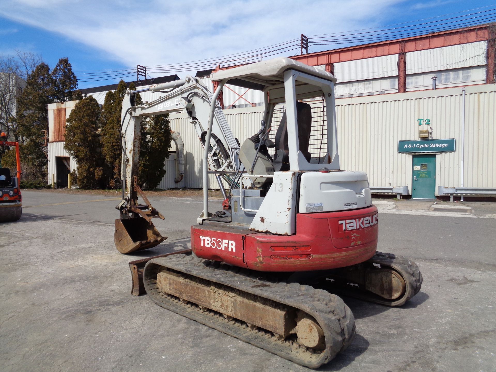 Takeuchi TB53FR Mini Excavator - Image 4 of 8