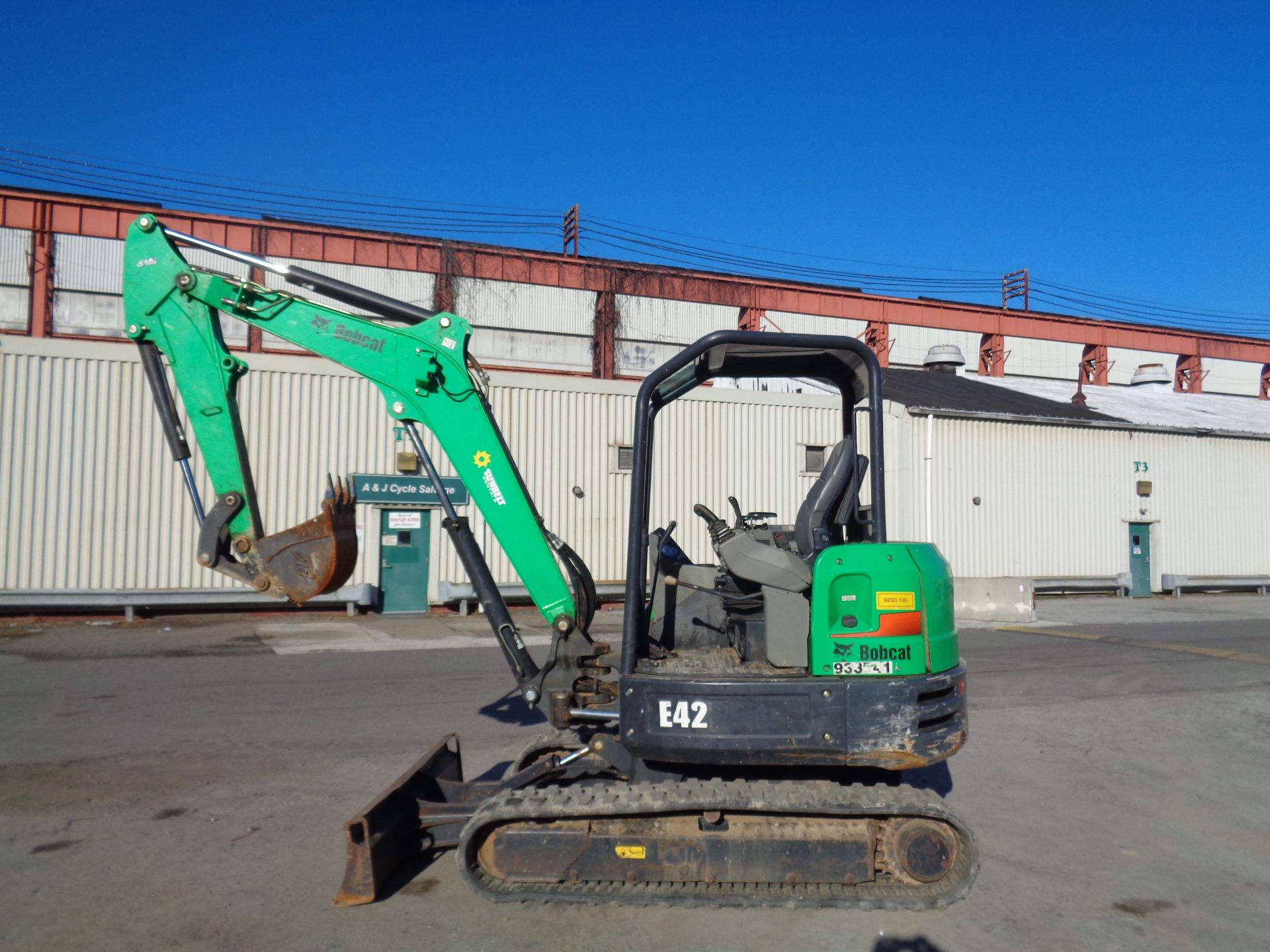 2016 Bobcat E42 Mini Excavator