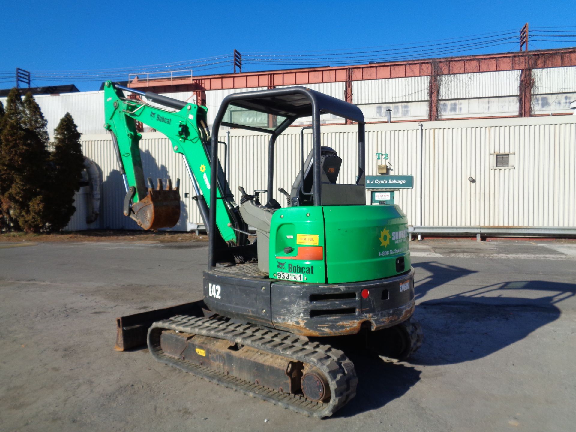 2016 Bobcat E42 Mini Excavator - Image 12 of 16