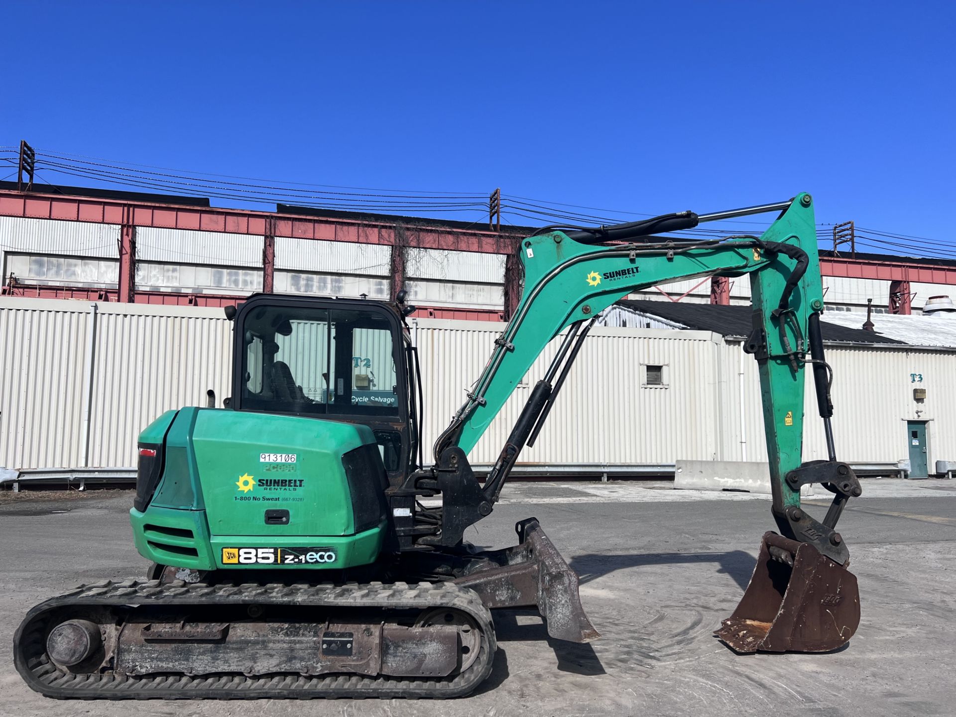 2016 JCB 85/Z1 Excavator - Image 4 of 8