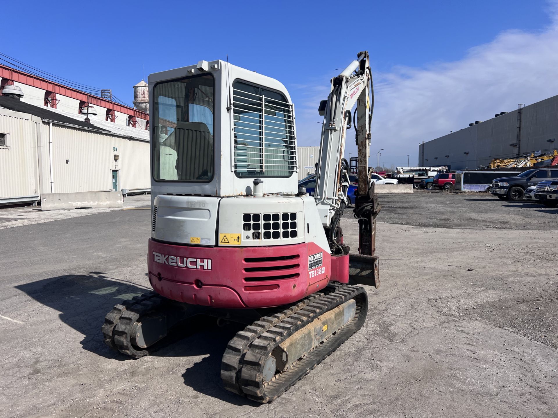 Takeuchi TB138FR Excavator - Image 5 of 14