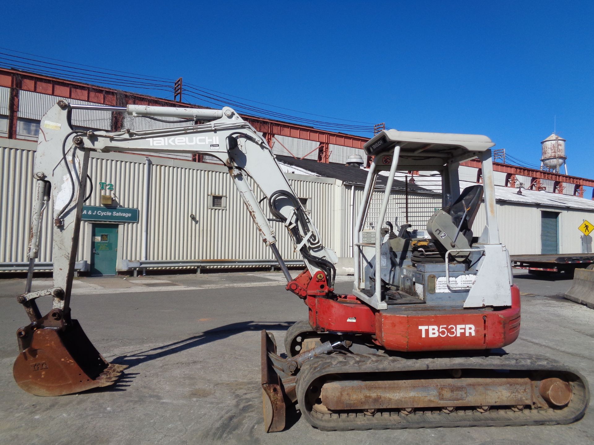 Takeuchi TB53FR Mini Excavator