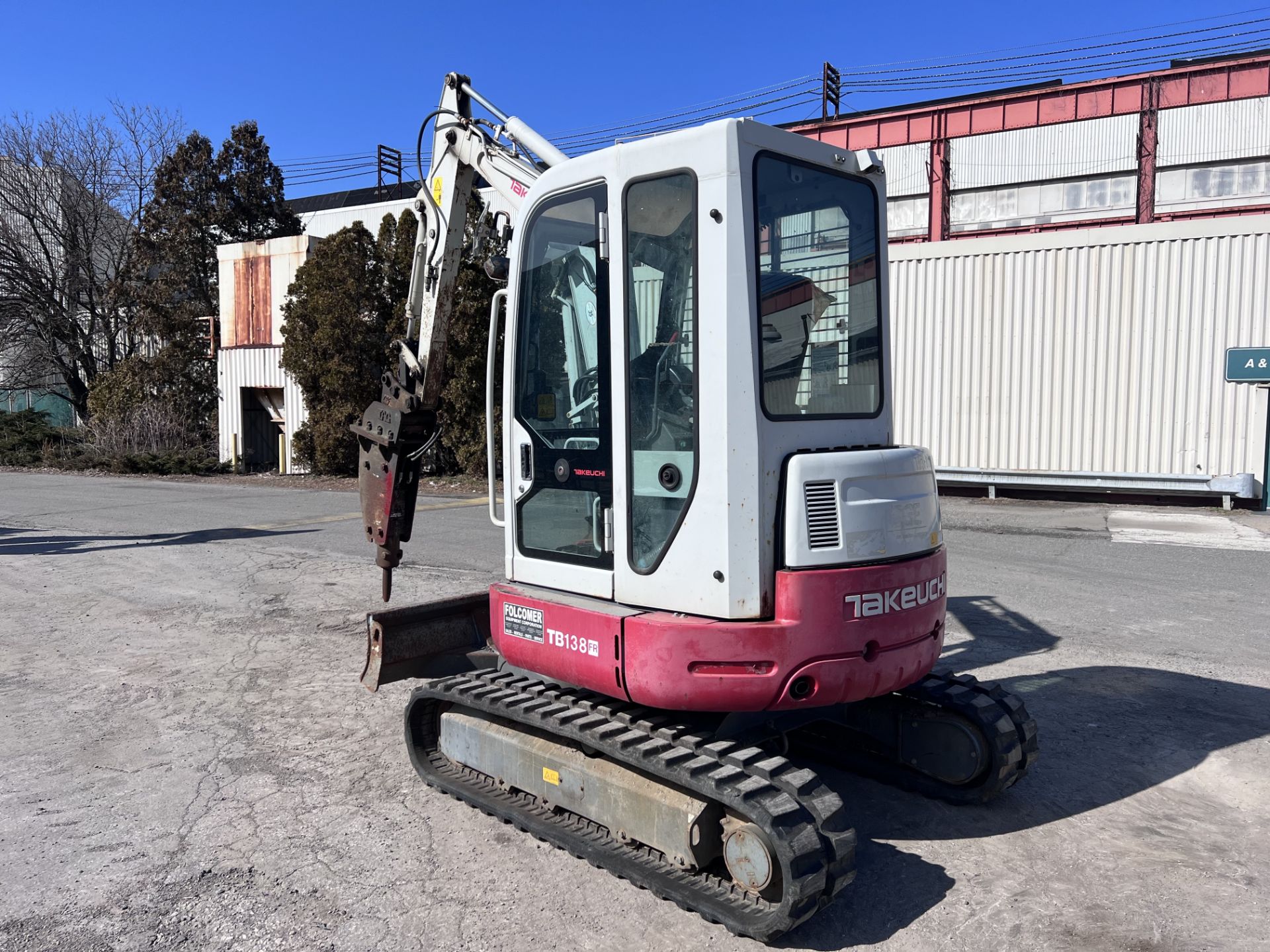 Takeuchi TB138FR Excavator - Image 8 of 14