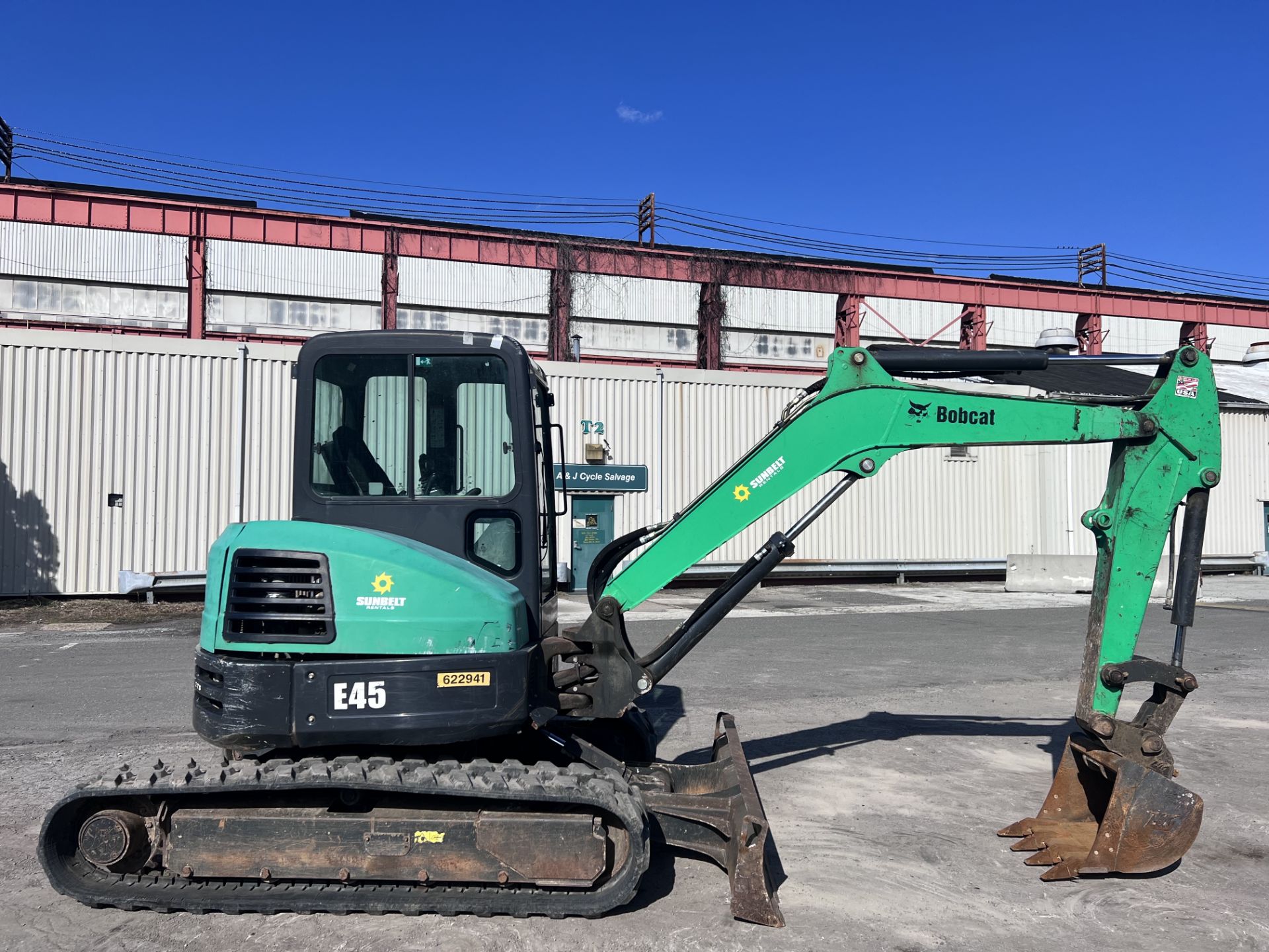 2014 Bobcat E45 Excavator - Image 2 of 8