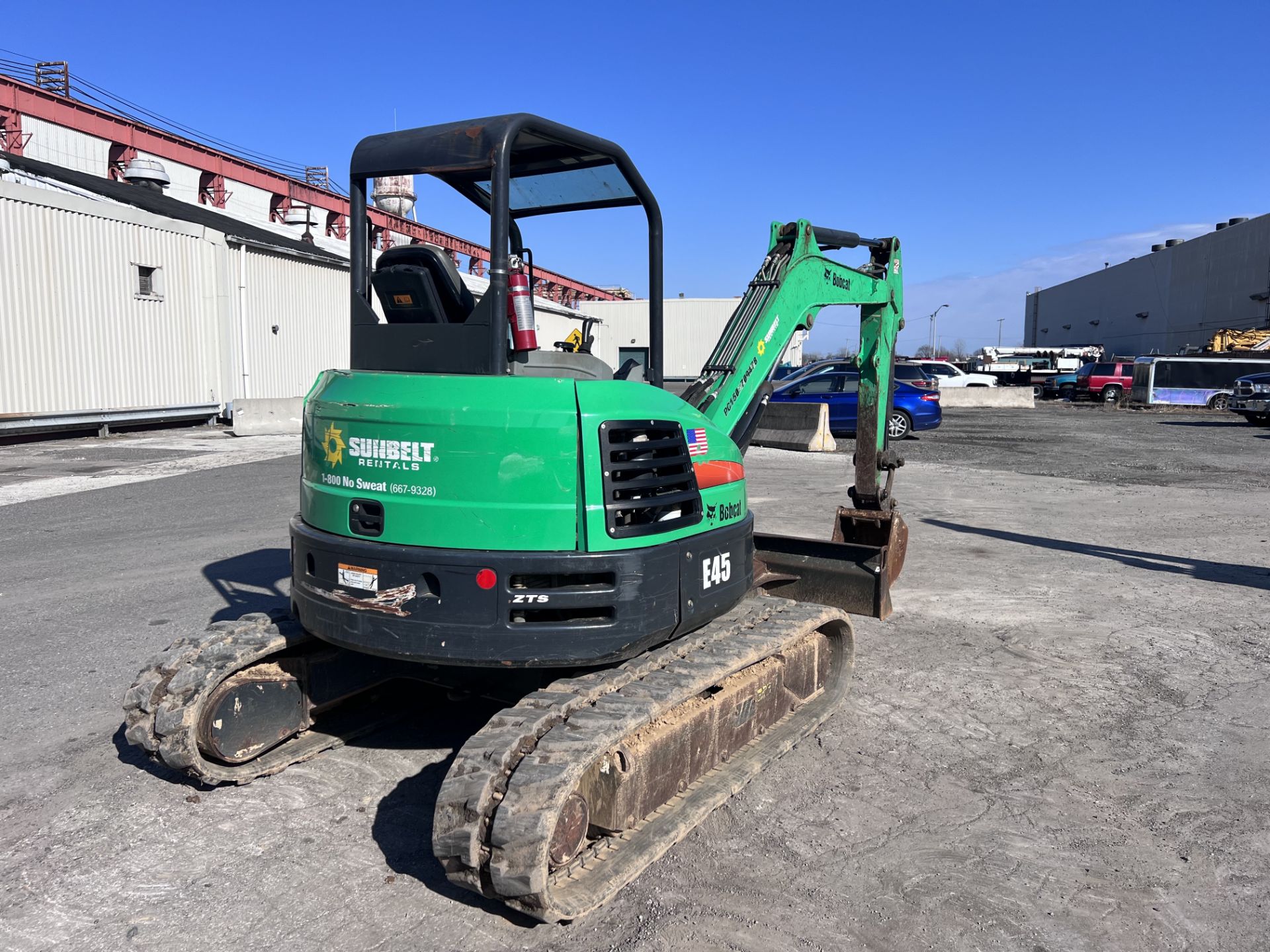 2015 Bobcat E45 Excavator - Image 4 of 8