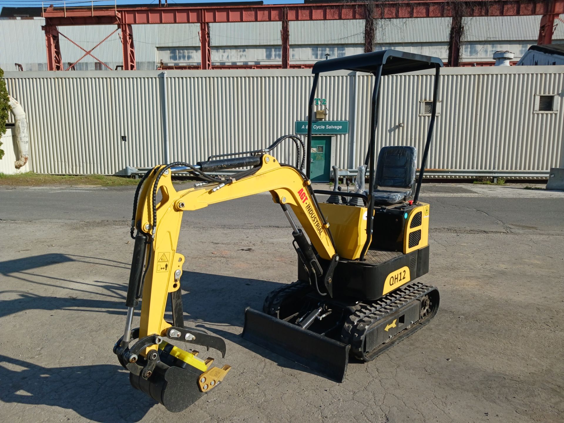 2022 AGROTK QH12 Mini Excavator - Image 6 of 10