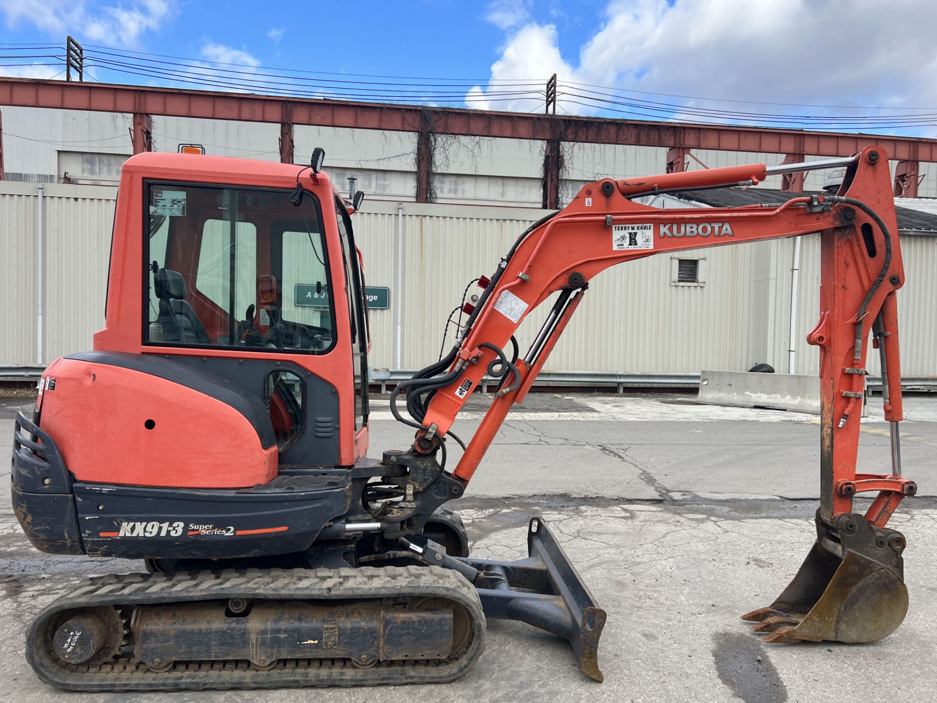 2010 Kubota KX91-3S2 Mini Hydraulic Excavator