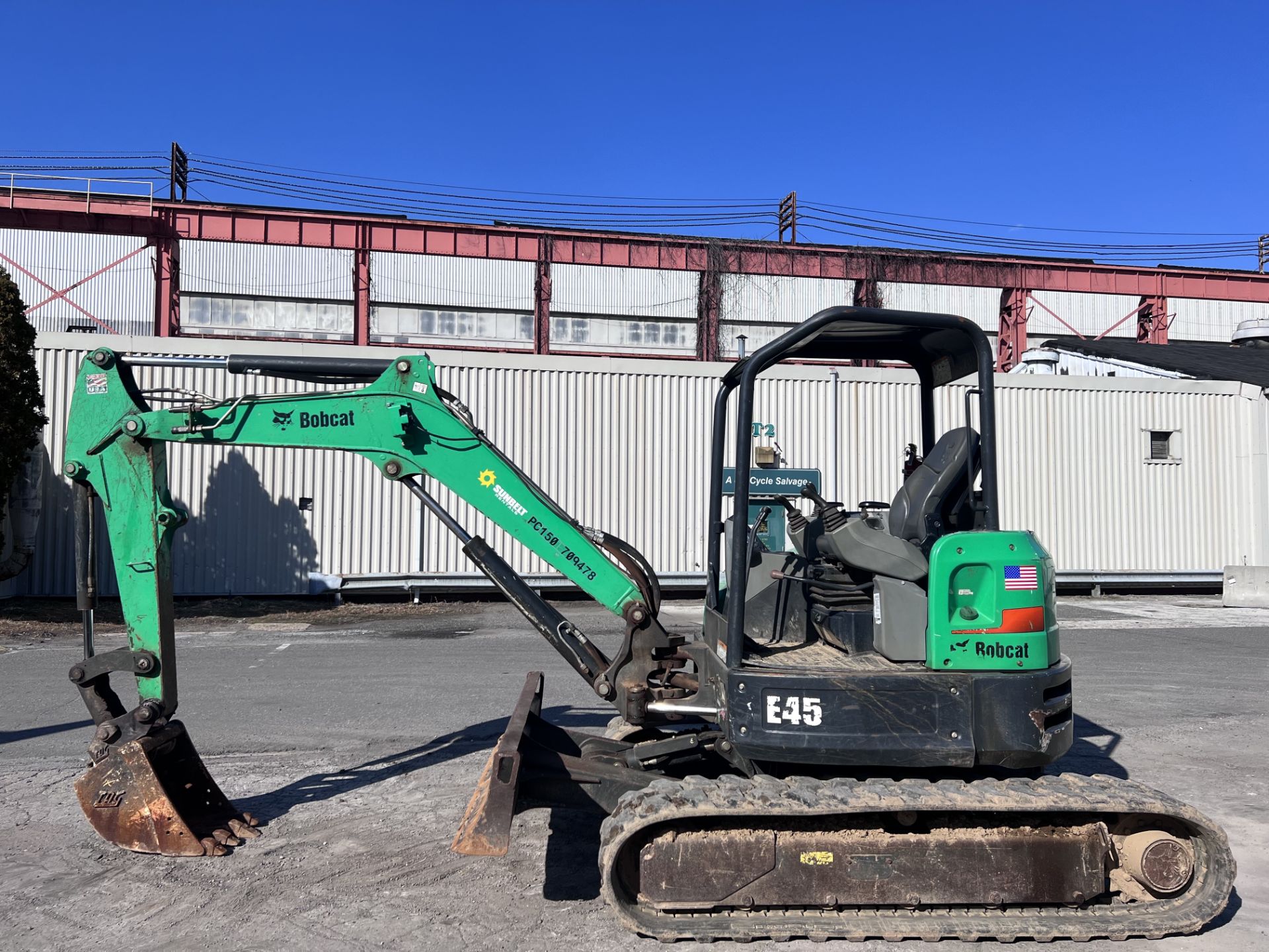 2015 Bobcat E45 Excavator