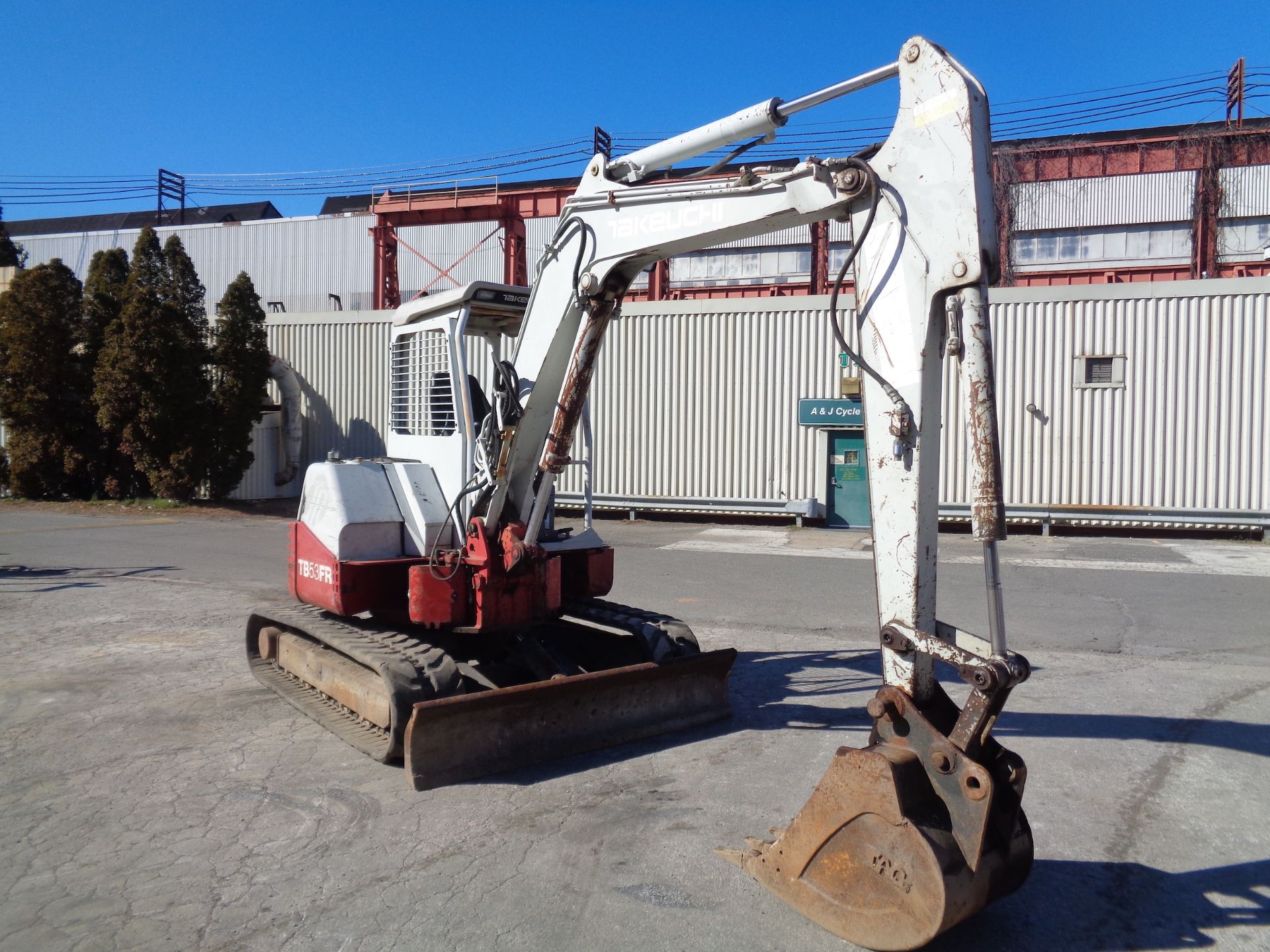 Takeuchi TB53FR Mini Excavator - Image 5 of 8