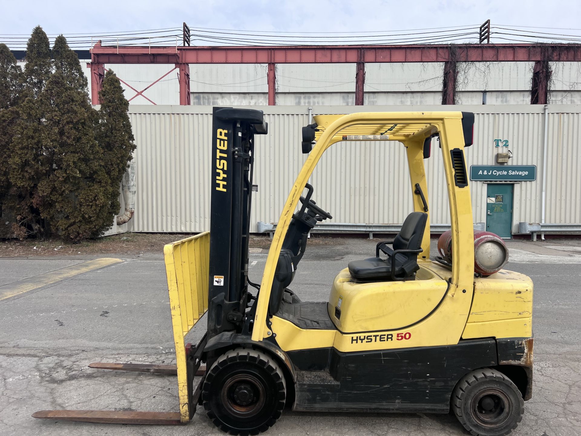 Hyster H50CT 5,000lb Forklift - Image 6 of 10