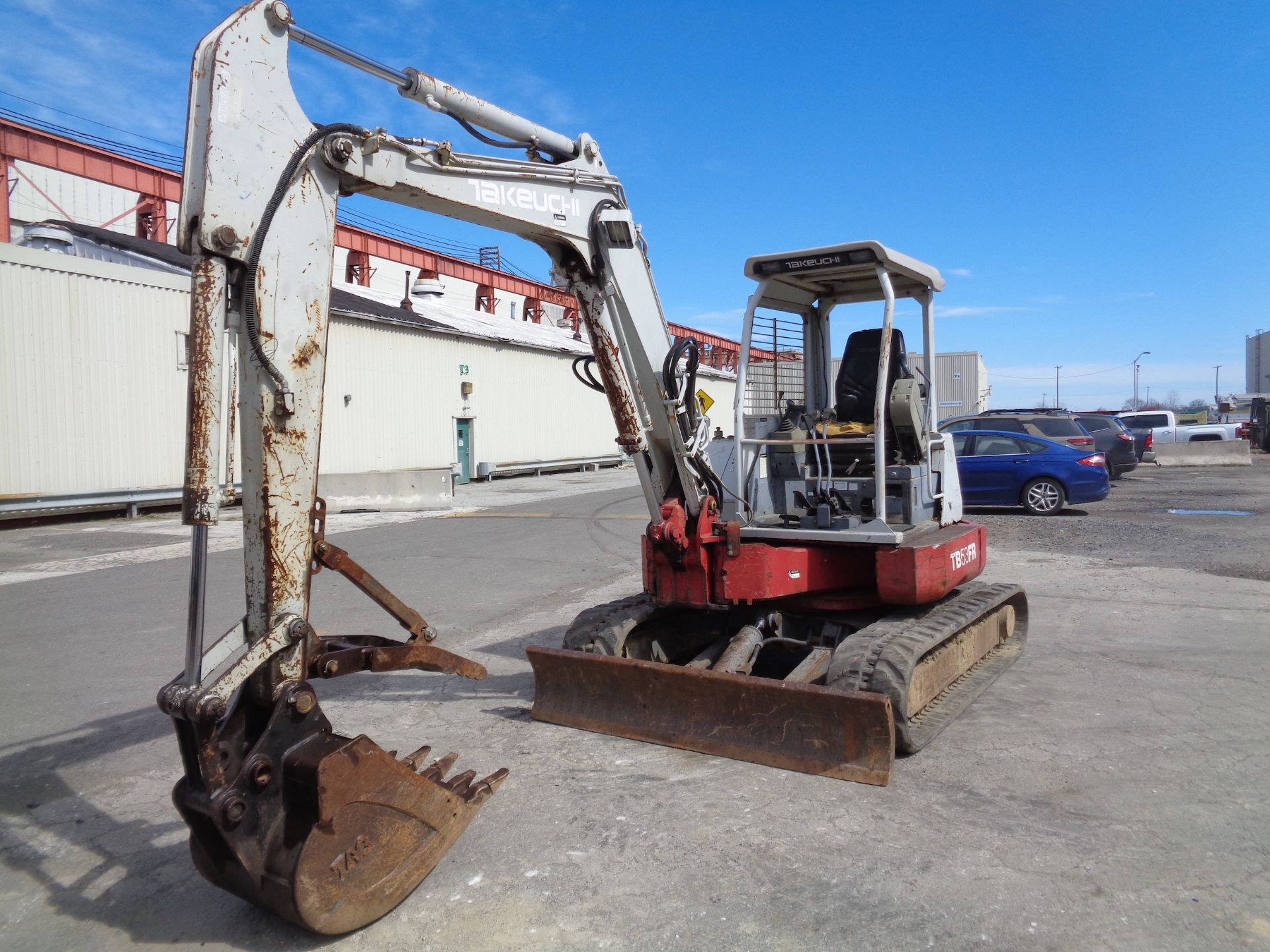 Takeuchi TB53FR Mini Excavator - Image 3 of 8