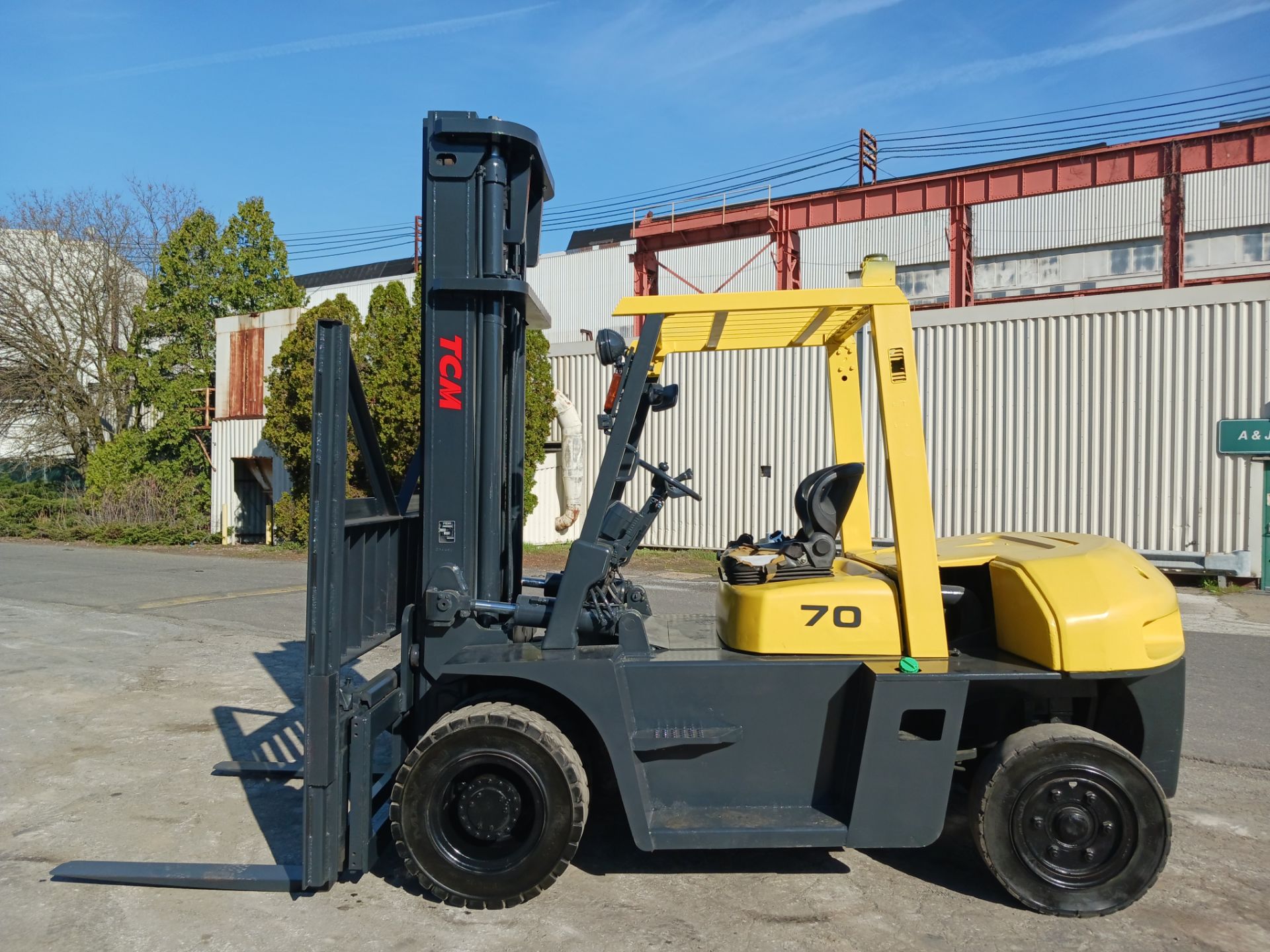 TCM FD70-9 15,500 lb Forklift - Image 7 of 10