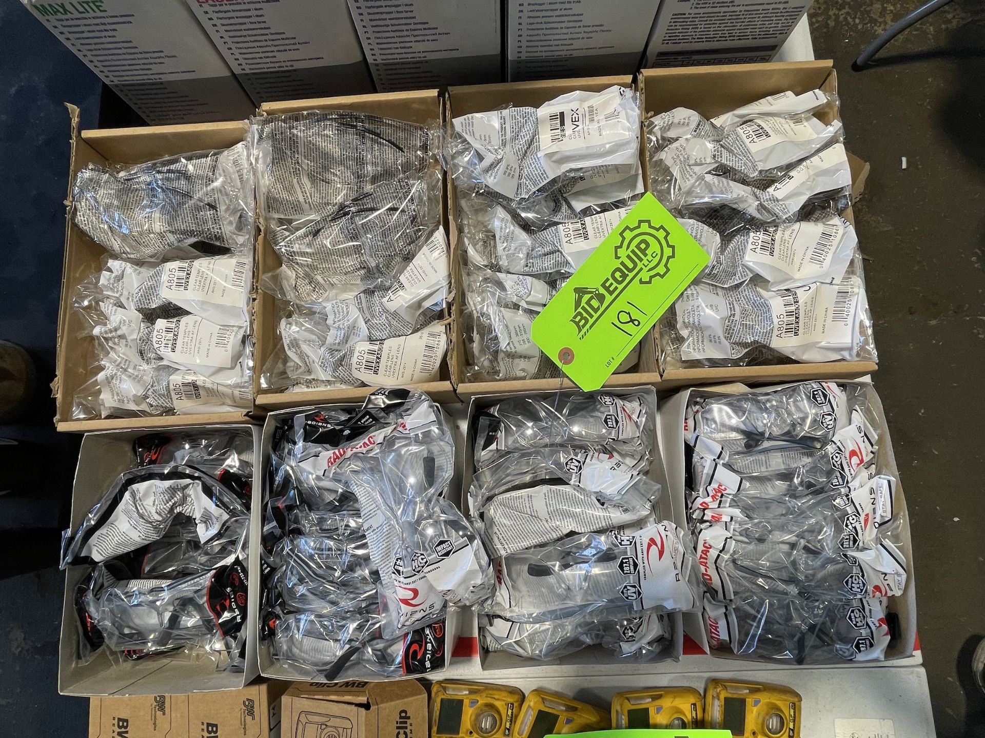 Lot of Brand New Safety Glasses - Upland
