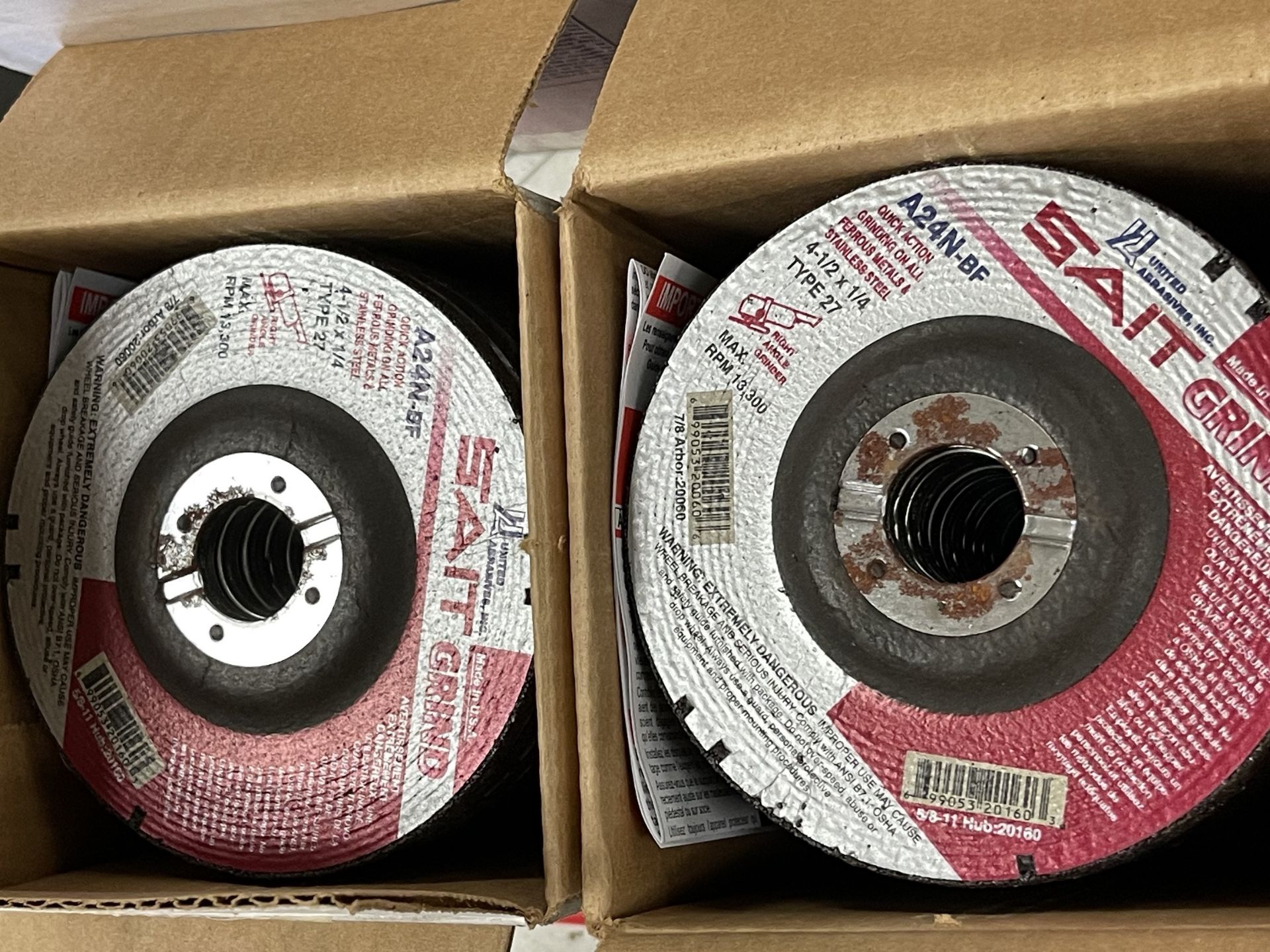 Lot of Brand New Type 27 Depressed Center Grinding Wheels - Upland - Image 5 of 6