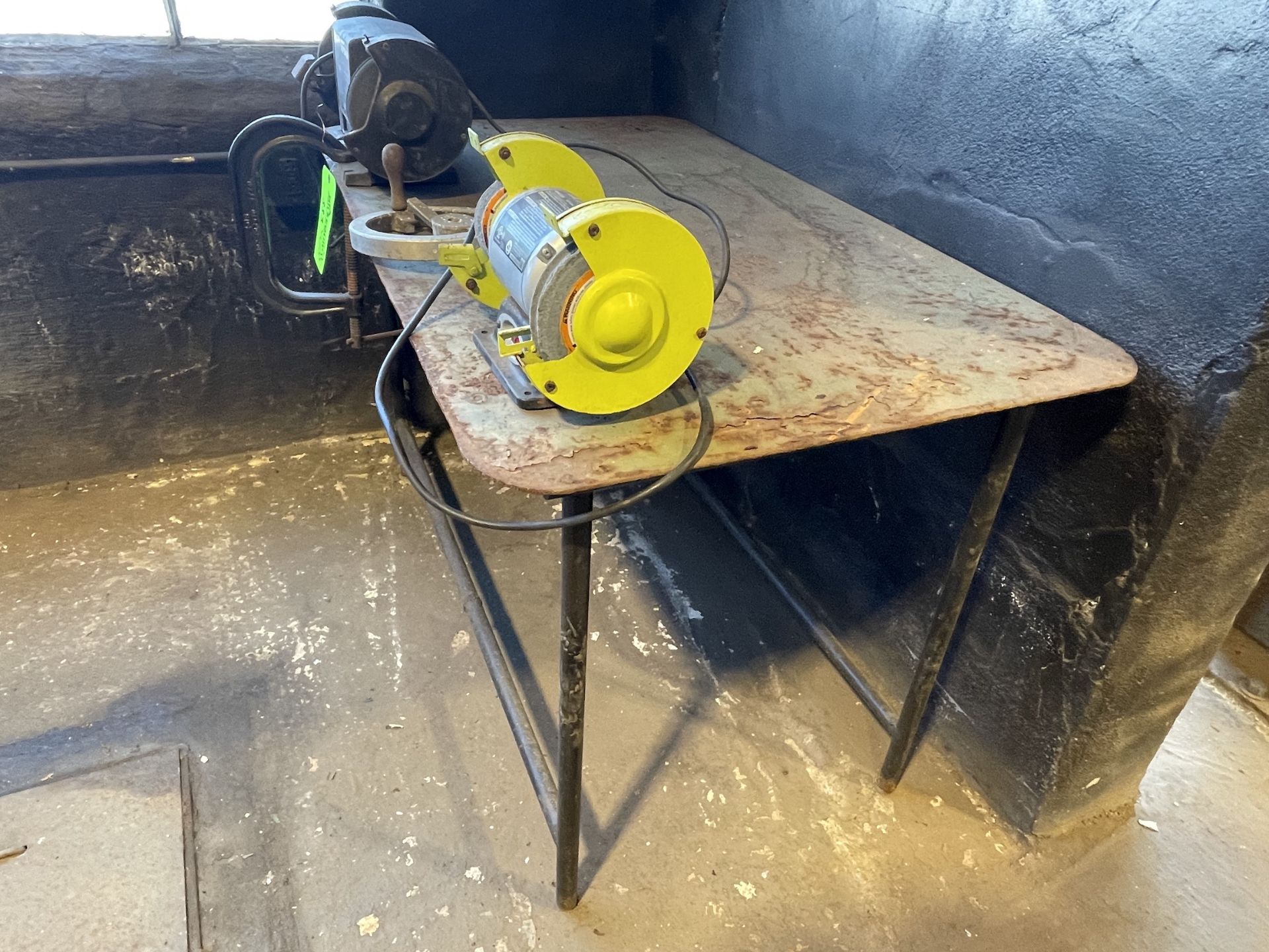 Metal Table with 2 Grinders - Upland - Image 6 of 11