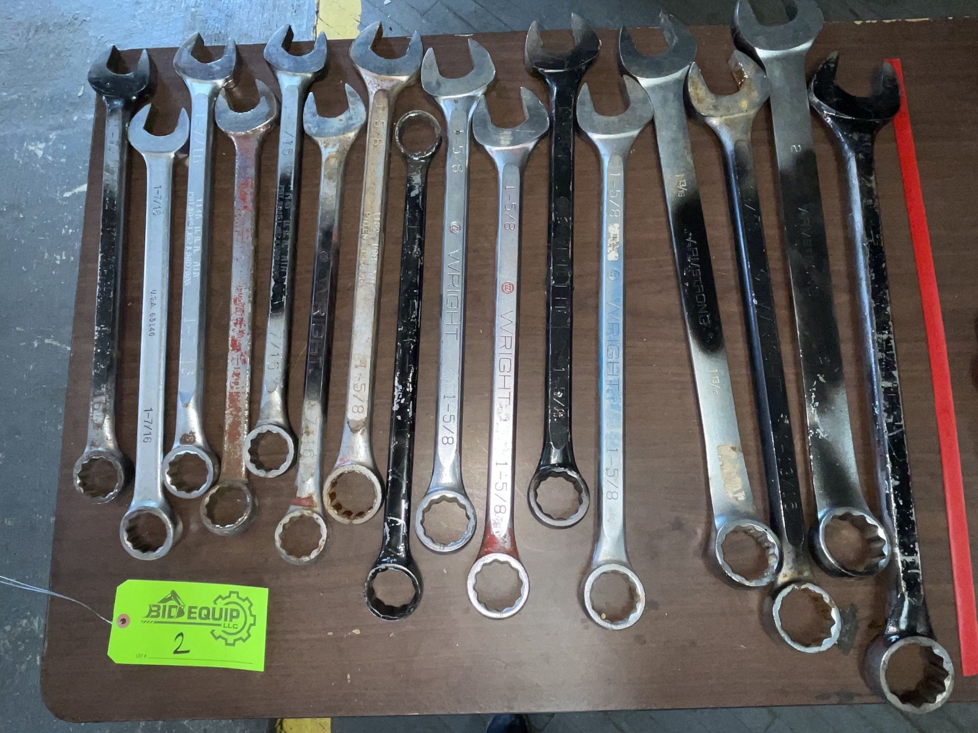 Lot of 16 wrenches-Upland - Image 3 of 4