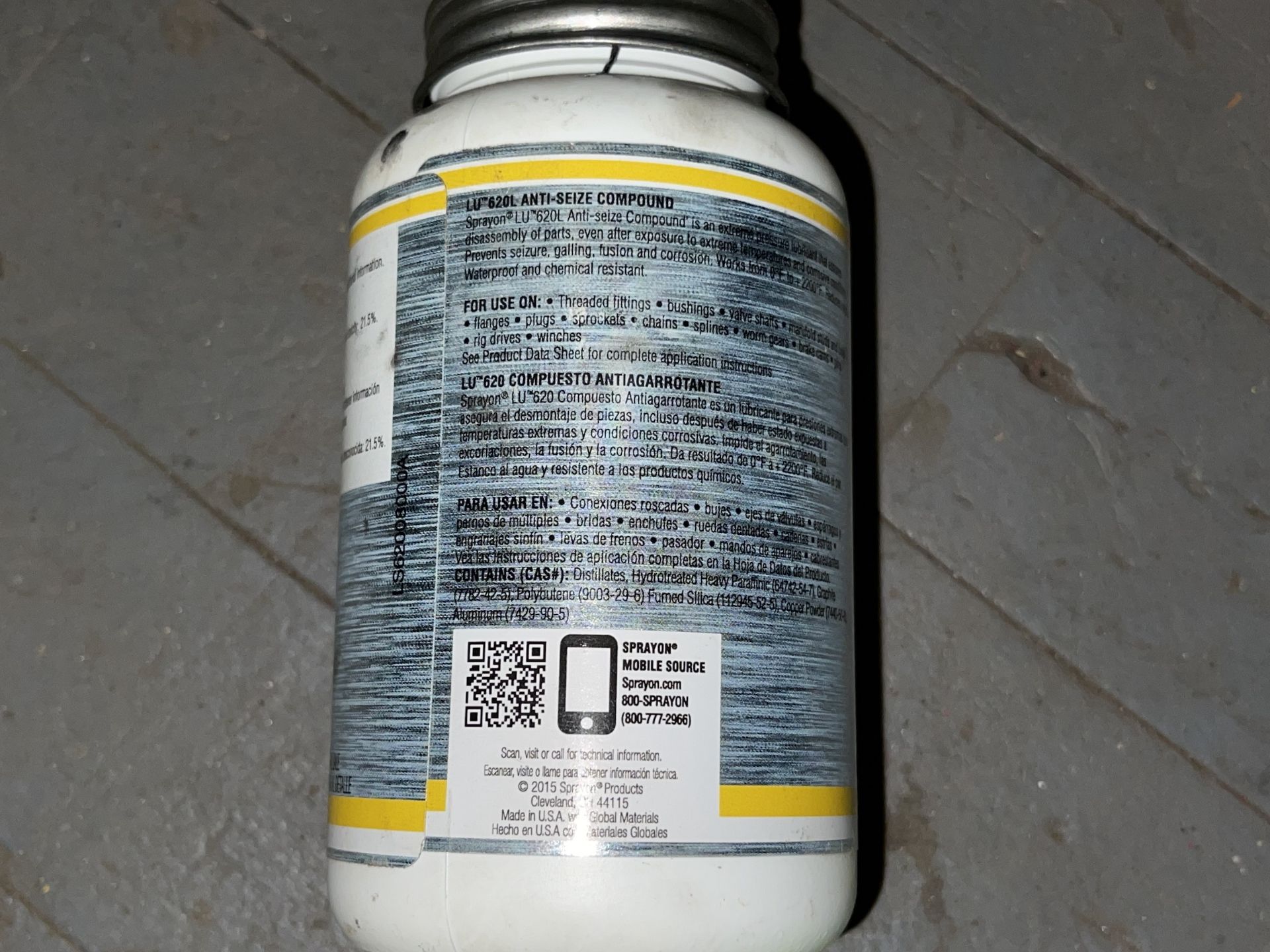 Lot of 21 Sprayon Anti Seize Compound - Upland - Image 4 of 6