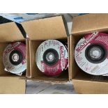 Lot of Brand New Type 27 Depressed Center Grinding Wheels - Upland