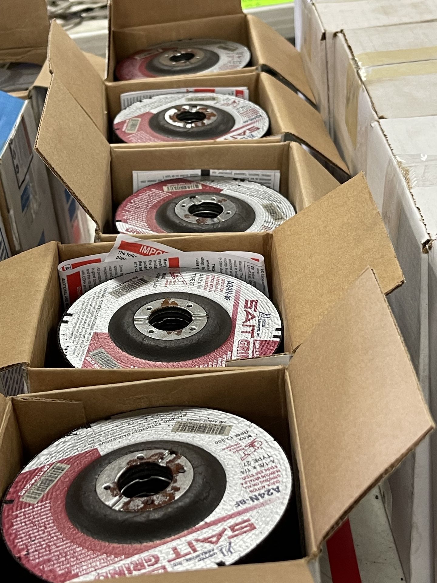 Lot of Brand New Type 27 Depressed Center Grinding Wheels - Upland - Image 6 of 6