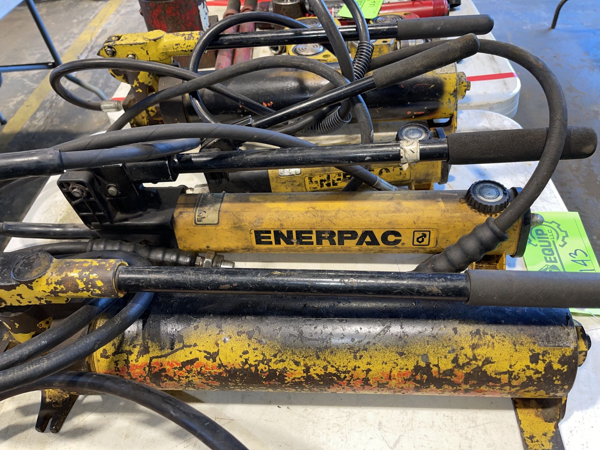 Lot of 4 Enerpac Hydraulic Pumps - Upland - Image 2 of 8