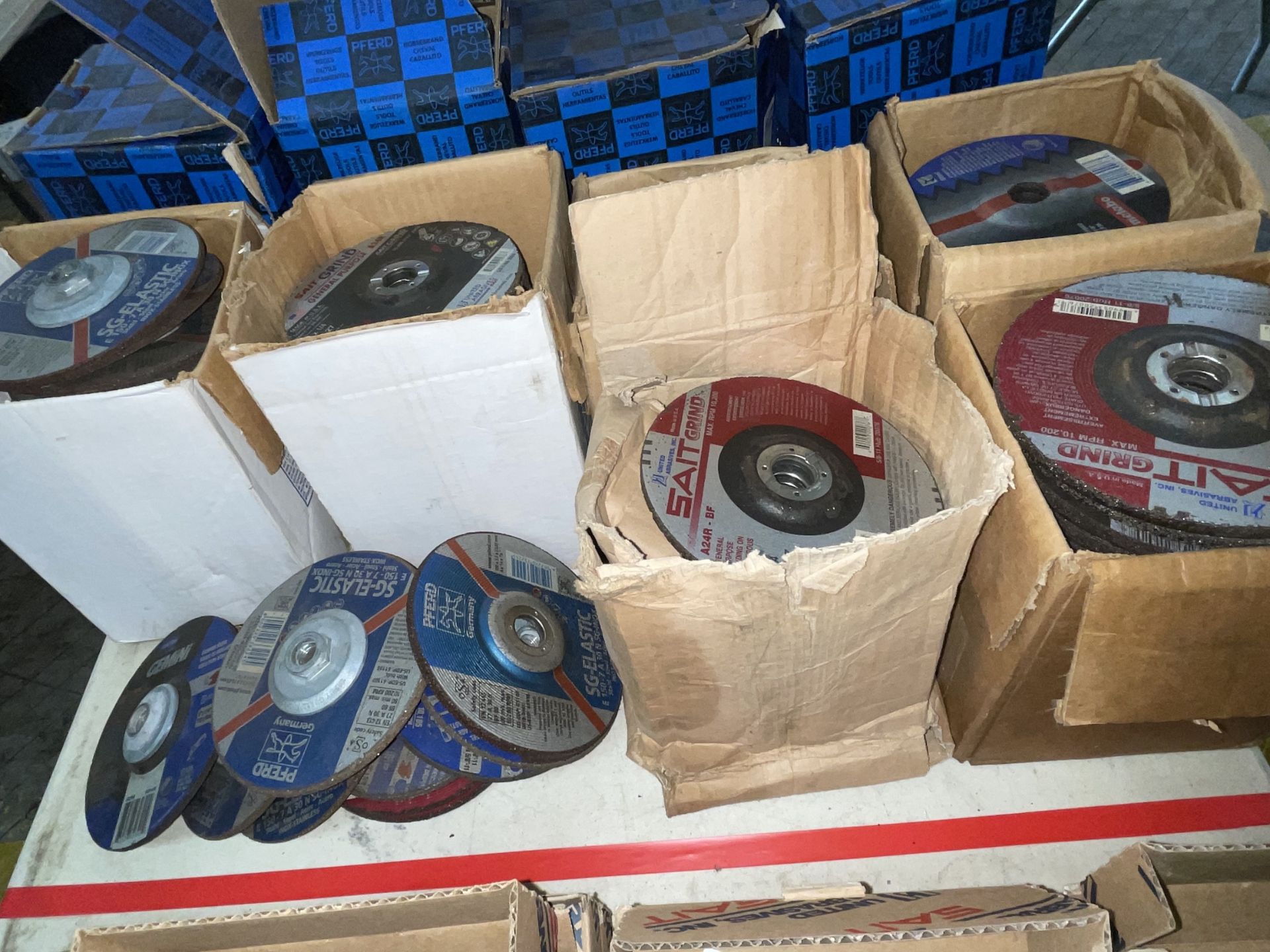 Lot of Steel Grinding Wheels - Upland - Image 6 of 11