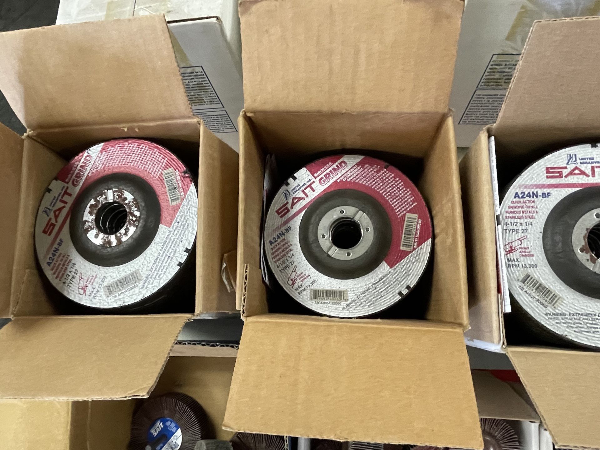 Lot of Brand New Type 27 Depressed Center Grinding Wheels - Upland - Image 5 of 7