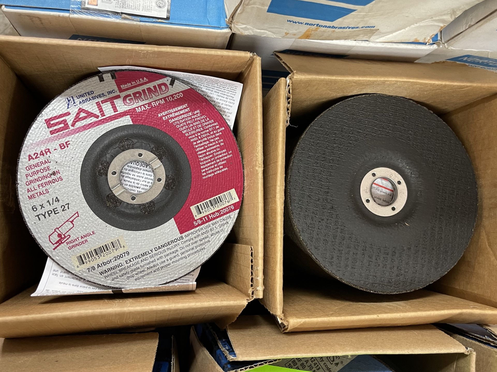 Lot of Brand New Type 27 Depressed Center Grinding Wheels - Upland - Image 6 of 7