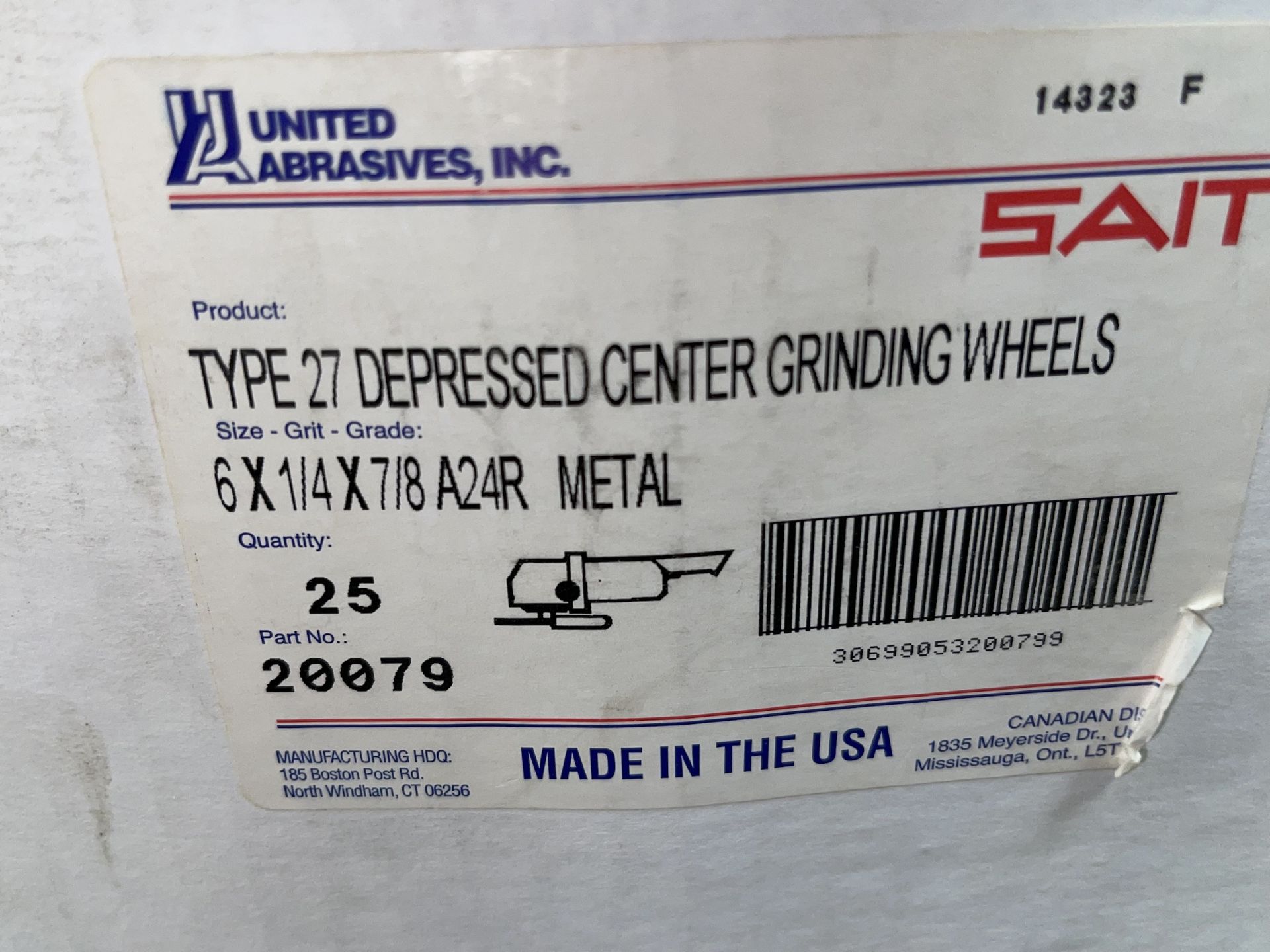 Lot of Steel Grinding Wheels - Upland - Image 9 of 11