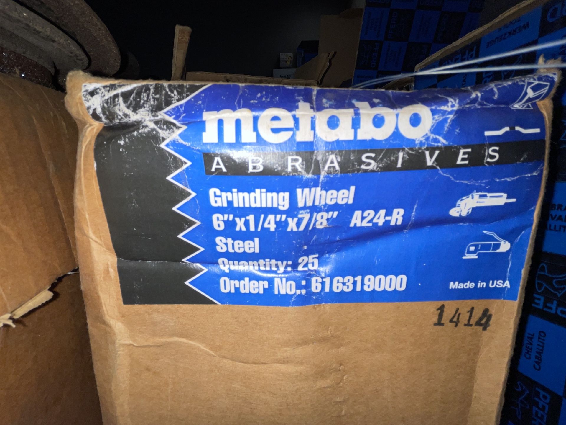 Lot of Steel Grinding Wheels - Upland - Image 2 of 11