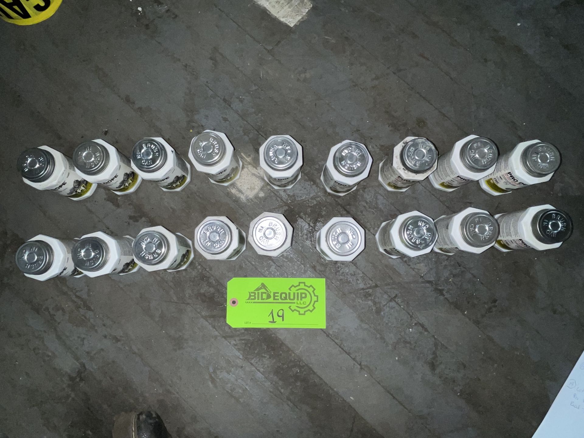Lot of 18 Pipe Joint Compound Bottles - Upland - Image 2 of 6