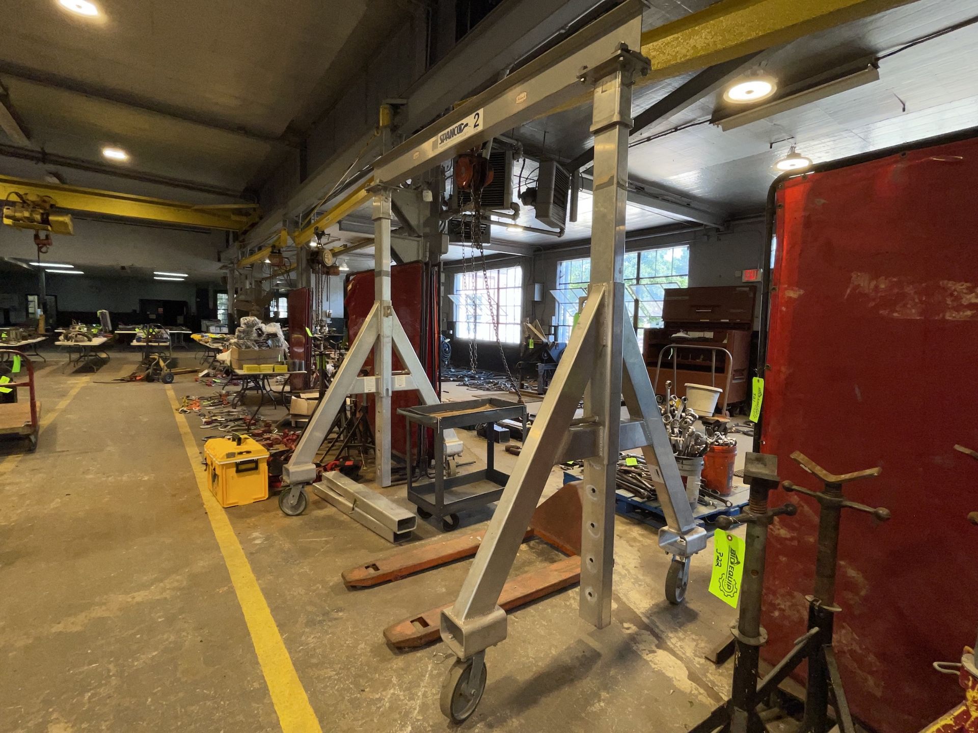 Spanco Aluminim 2 Ton Gantry Crane - Upland - Image 5 of 6