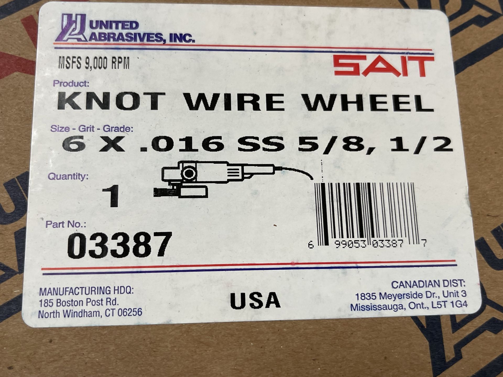 Lot of Brand New Knot Wire Wheels - Upland - Image 2 of 8